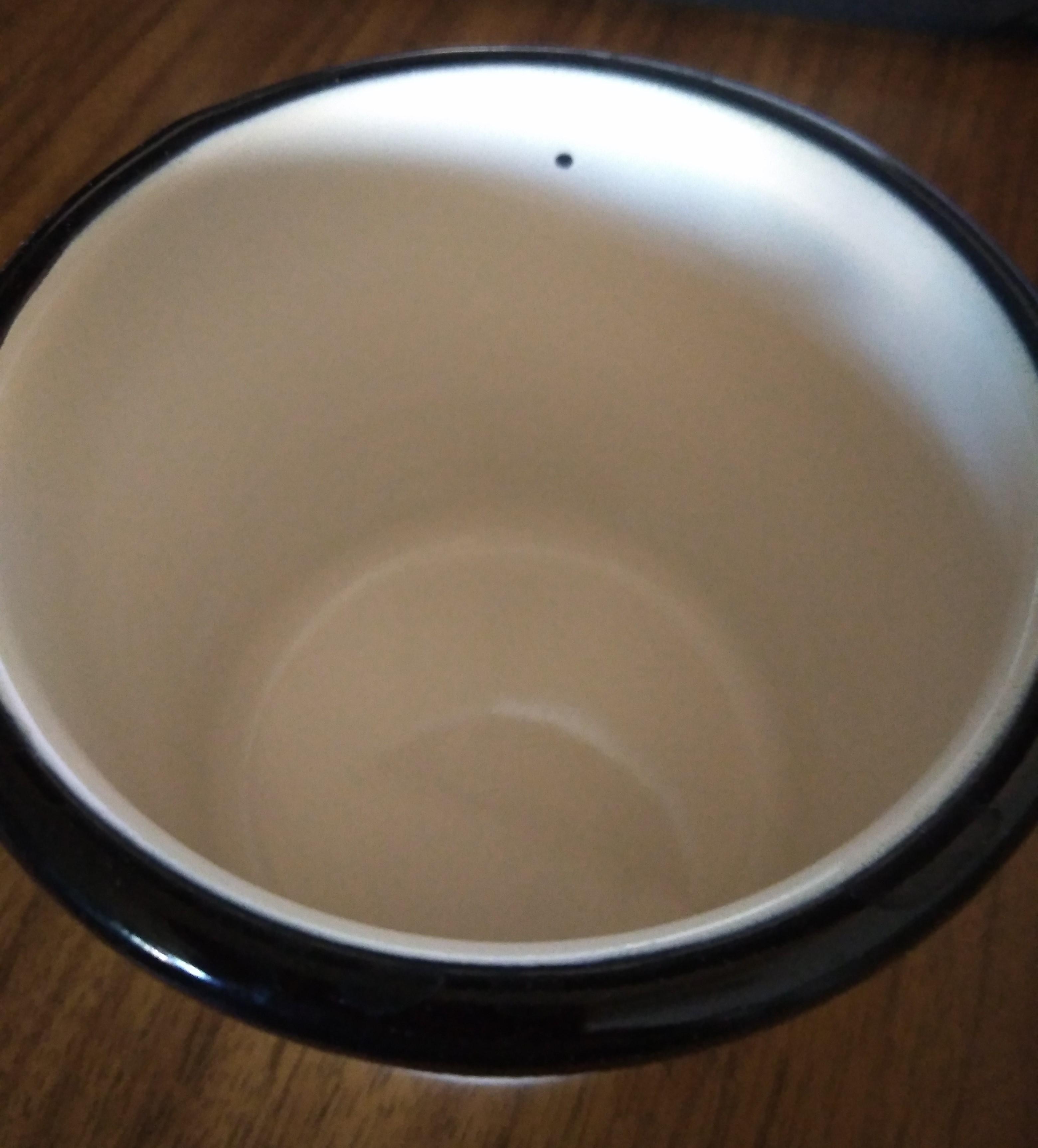 Кружка Idilia 0,4 л эмаль минт в реальных условиях использования от покупателя Василий.