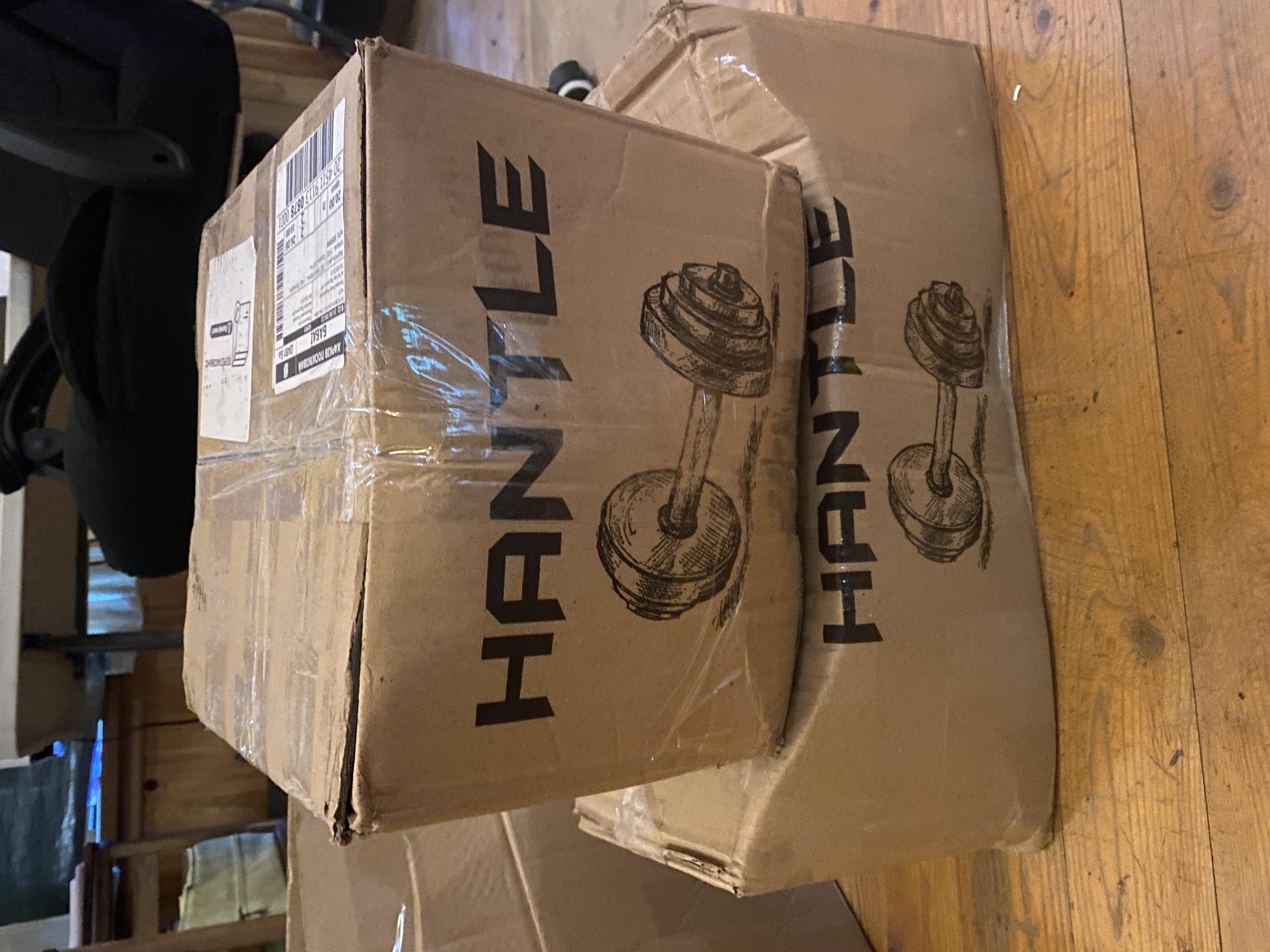 Гантели разборные WCG 2 по 20 кг (2х20B-1) в реальных условиях использования от покупателя Геннадий.