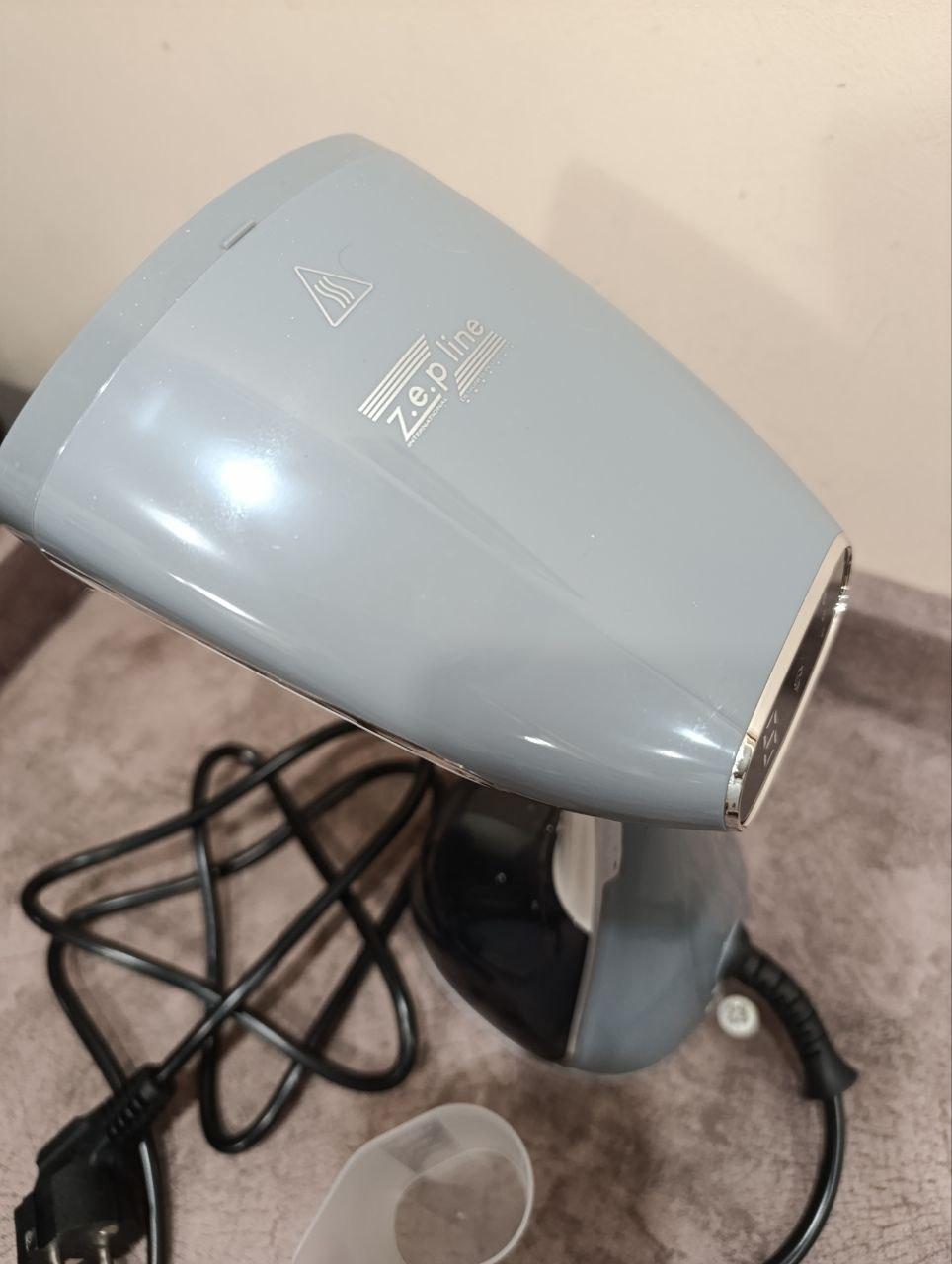 Відпарювач ручний Zepline ZP-210 вертикальний для одягу та штор у реальних умовах використання від покупця Руденко.