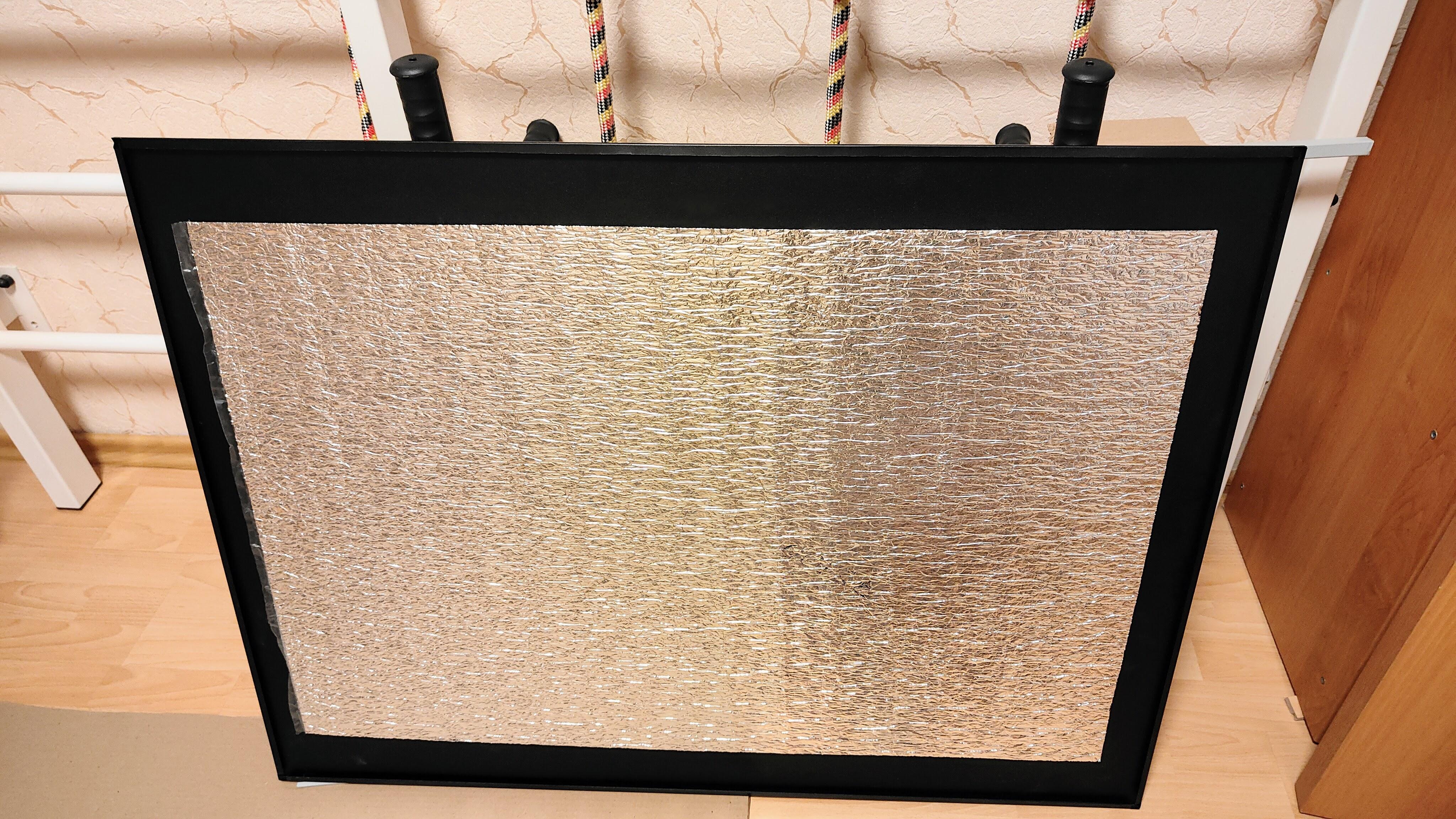 Доска магнитно-меловая Тетрис безрамная 75х100 см Черный (FLBL75100) в реальных условиях использования от покупателя Тарас.