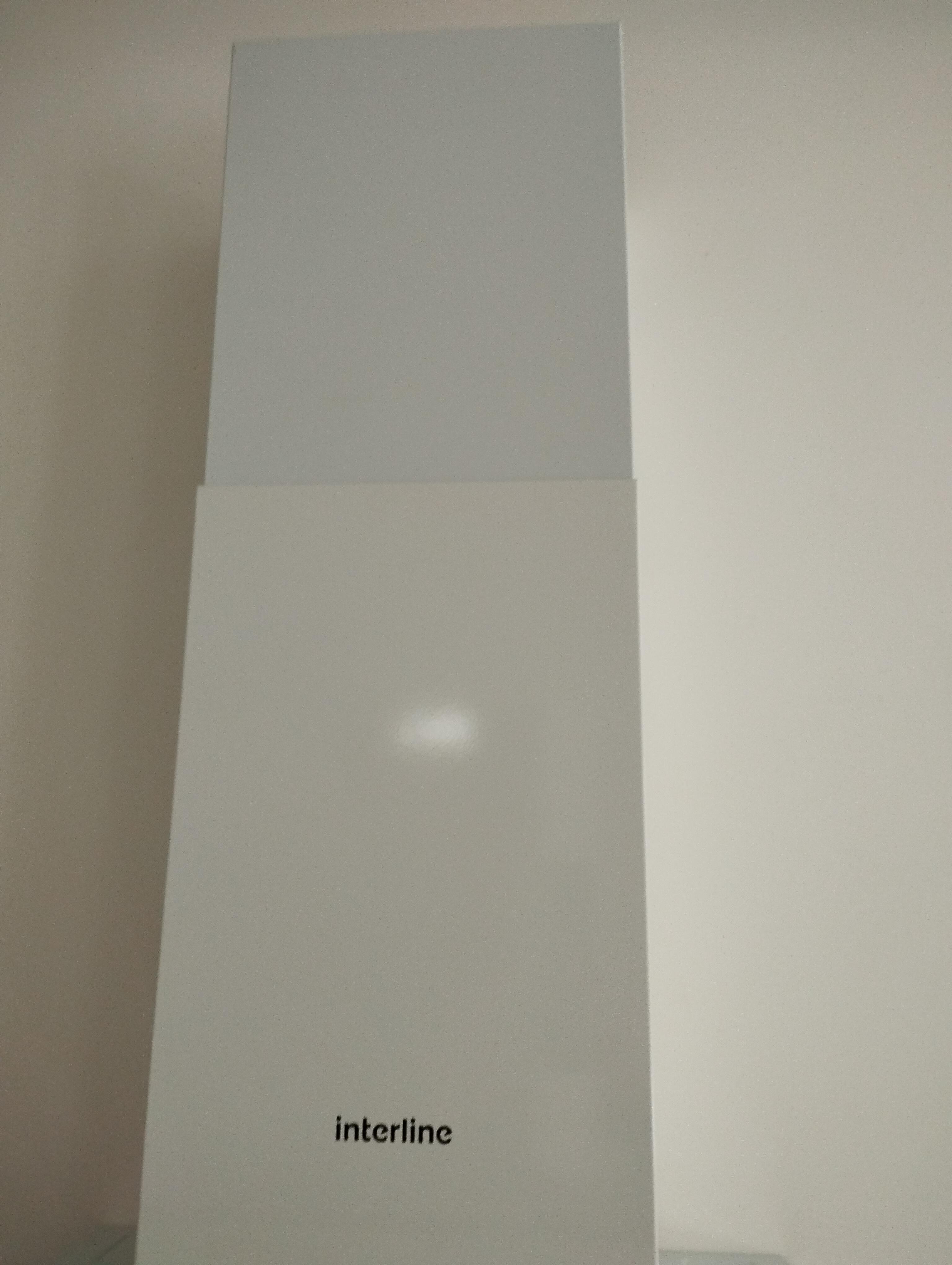 Вытяжка Interline FLOW WH A/60/GL/M в реальных условиях использования от пользователя Сергій.