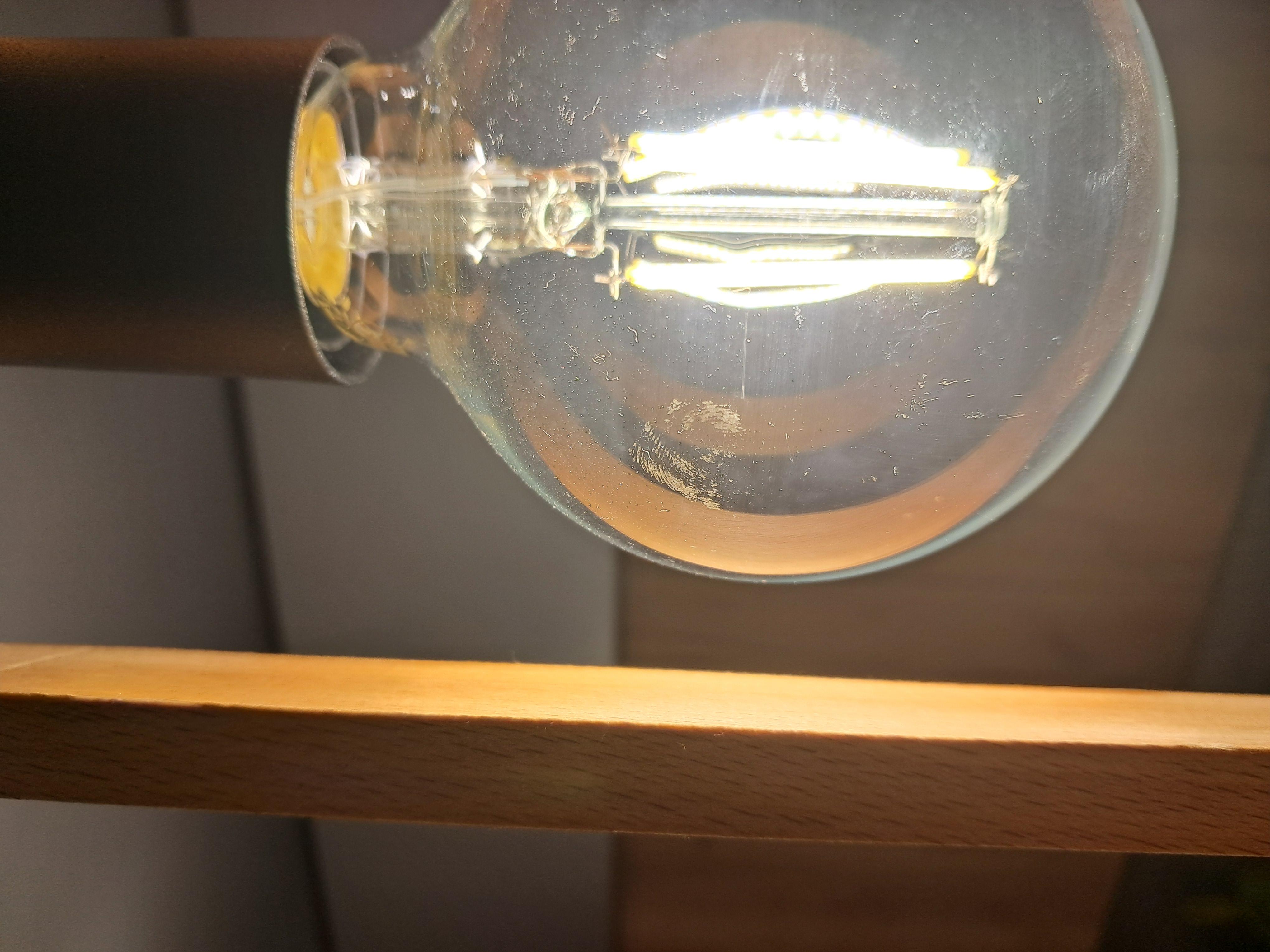 Светодиодная лампа Videx Filament G95FD 7W E27 4100K (VL-G95FD-07274) в реальных условиях использования от покупателя Альона.