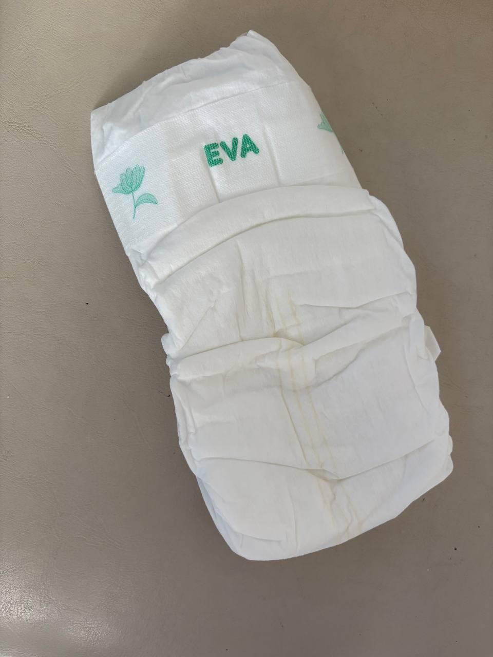 Фото: Подгузники детские EVA Baby dry р. 5 (15194235), отправлено покупателем Мирослава Подгузники детские EVA Baby dry р. 5 (15194235) в реальных условиях использования от покупателя Мирослава.
