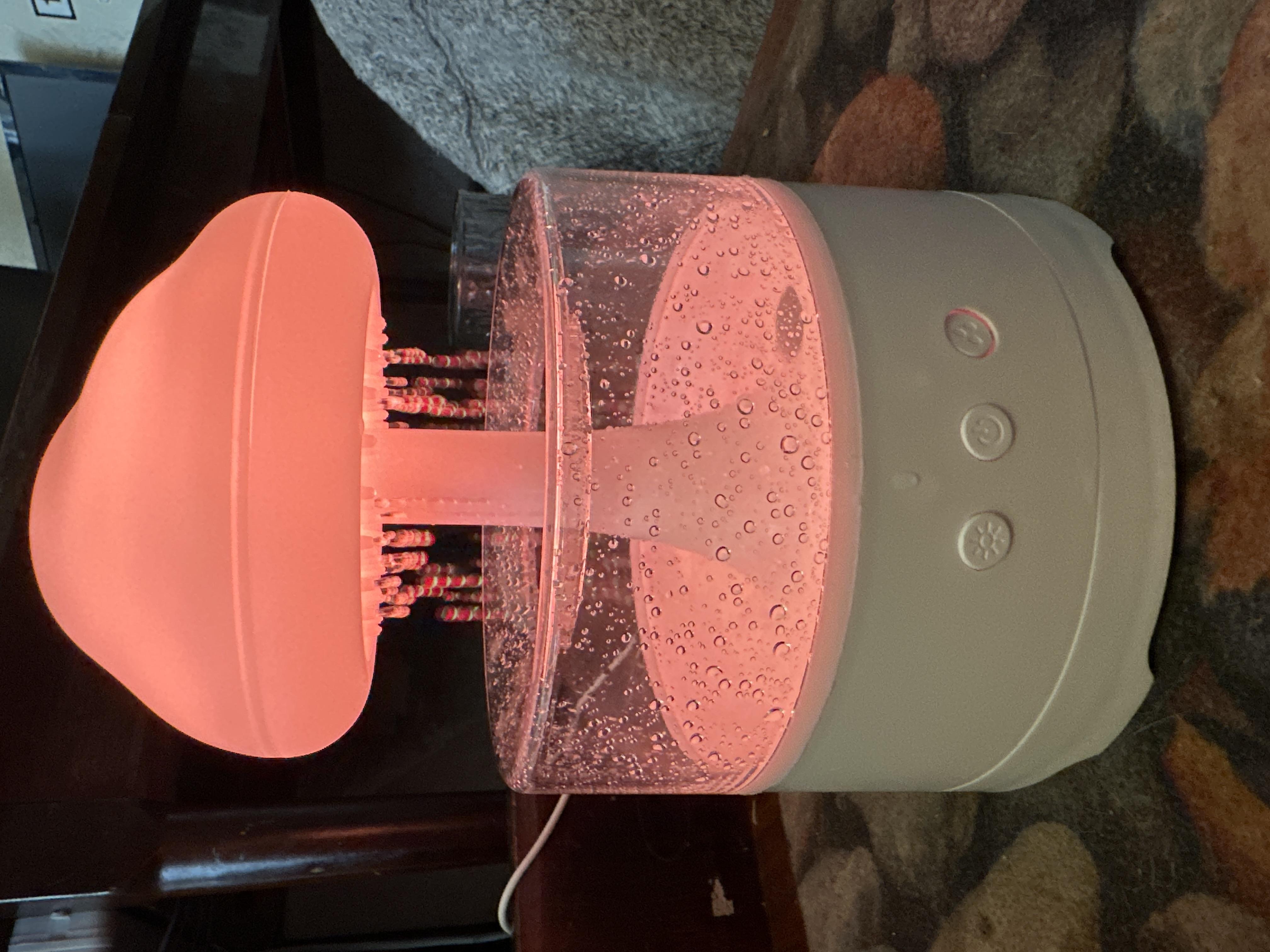 Увлажнитель воздуха Rainforest Гриб с эффектом дождя и подсветкой (400551) в реальных условиях использования от пользователя Катя.