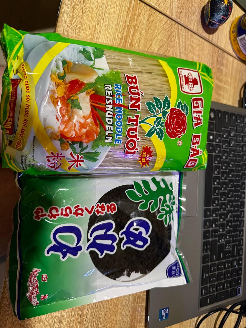 Рисова локшина Gia Bao 1 мм 500 г (AF152153) у реальних умовах використання від покупця Олександр.