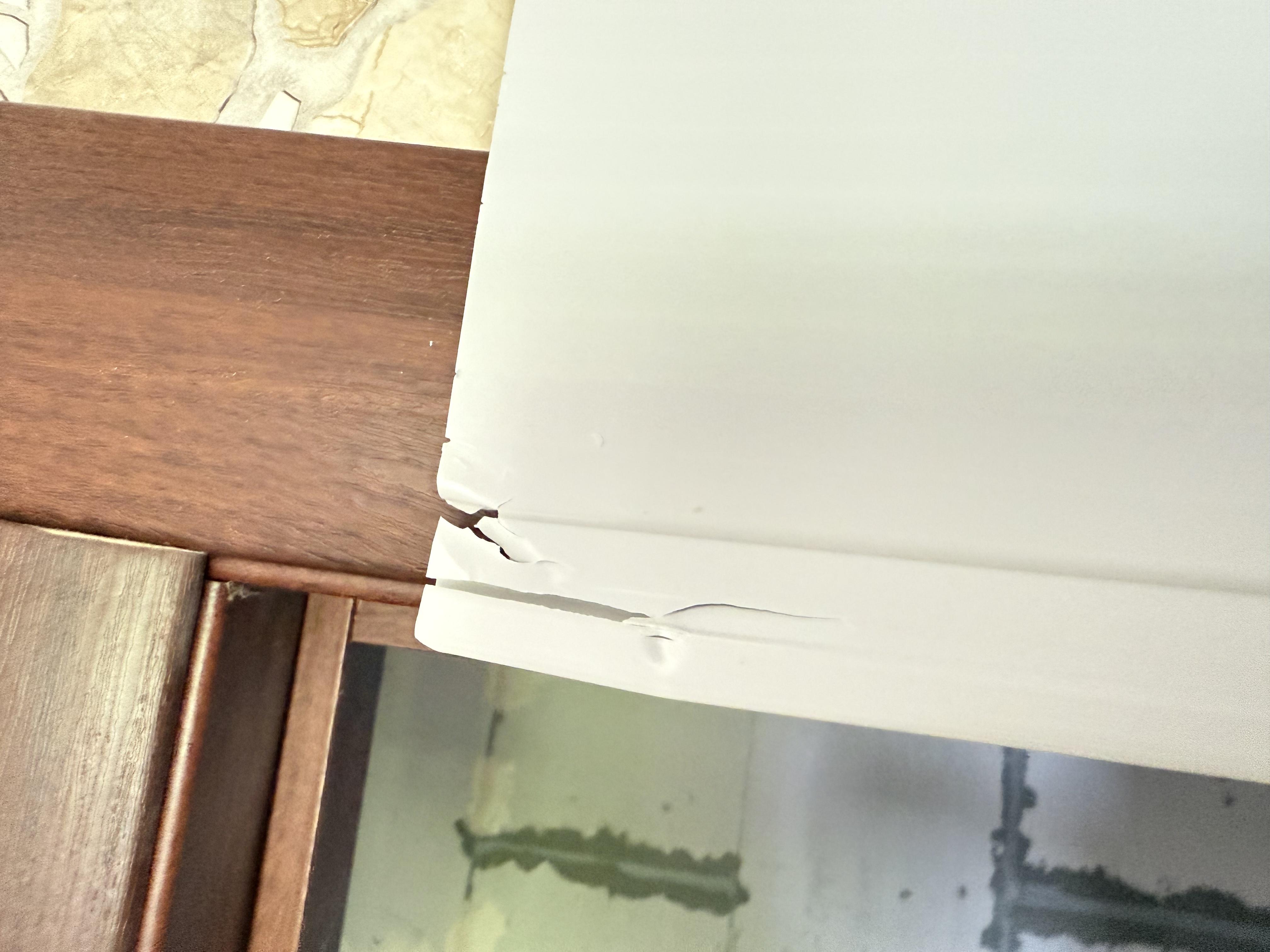 Панель ПВХ RIF 7х250х2000 мм 0,5 кв.м Білий матовий у реальних умовах використання від покупця Олег.