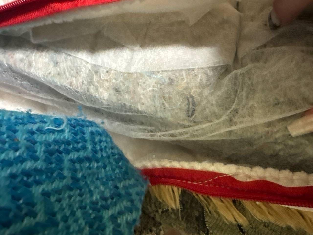 Матраc-топпер тонкий Favor 60x120 см (1000000401-60120) в реальных условиях использования от покупателя Оксана Сось.