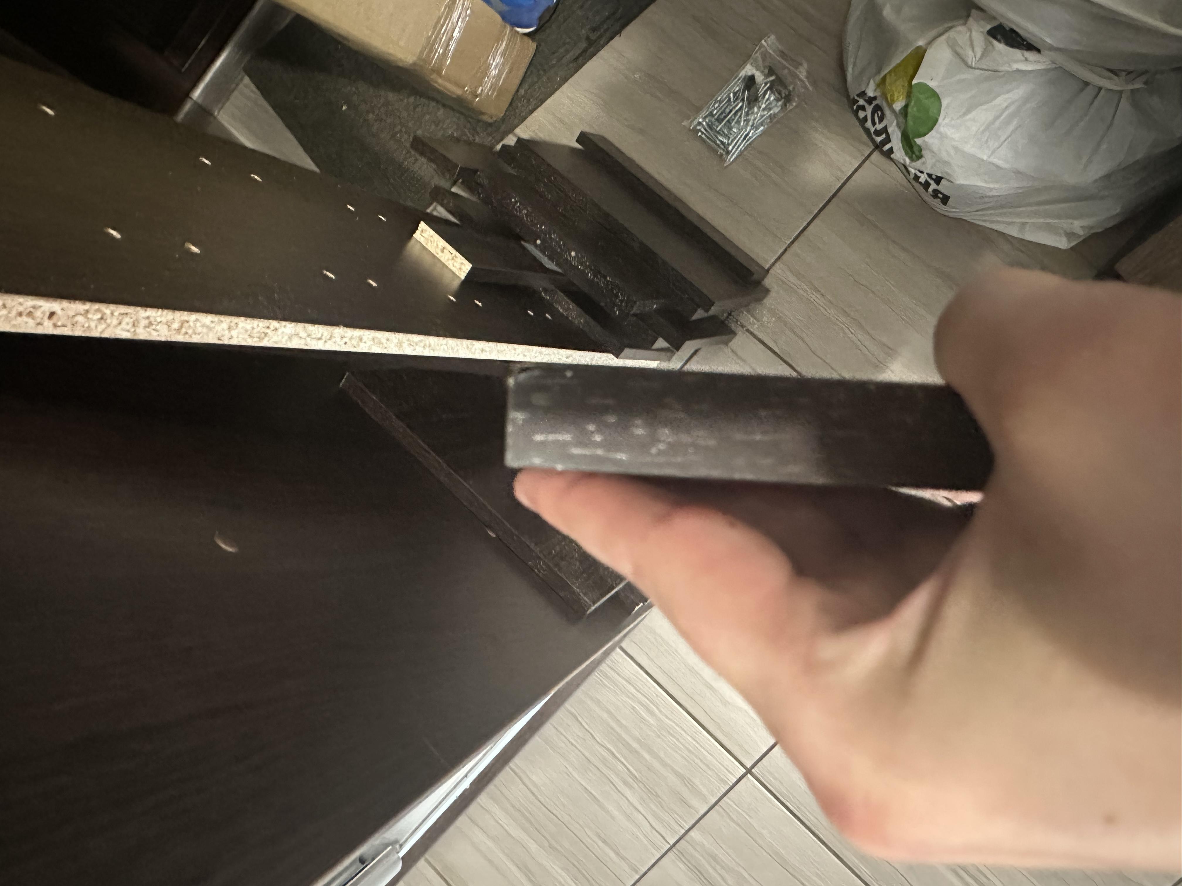 Полиця для взуття Light Art in Head Венге (14515208) у реальних умовах використання від покупця Денис.