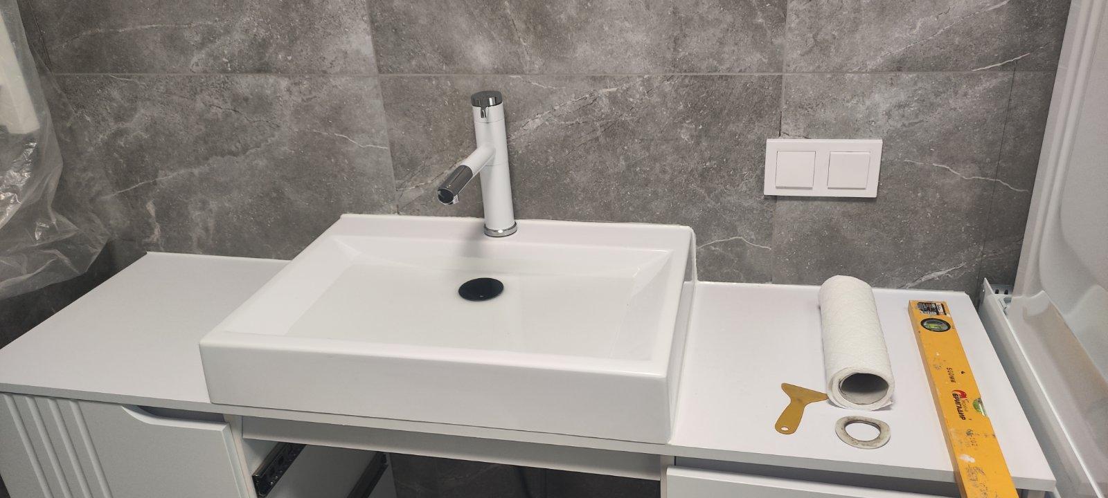 Фото: Умивальник накладний Status Braun, надіслане покупцем Александр Колижук Умивальник накладний Status Braun у реальних умовах використання від покупця Александр Колижук.