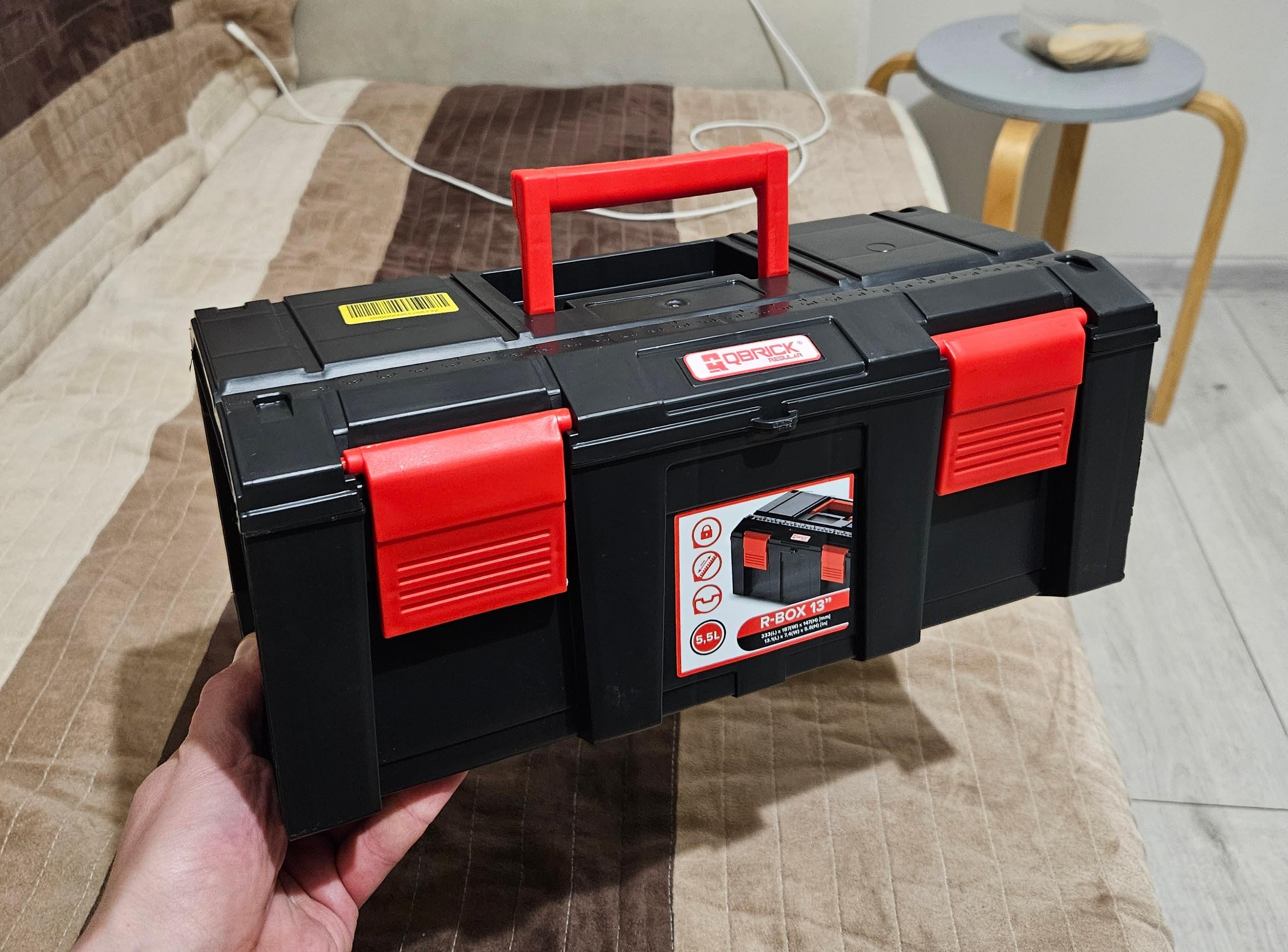 Для инструментов QBRICK SYSTEM REGULAR R-BOX 13" SKRQRBOX13CZAUA015 в реальных условиях использования от покупателя Володимир.
