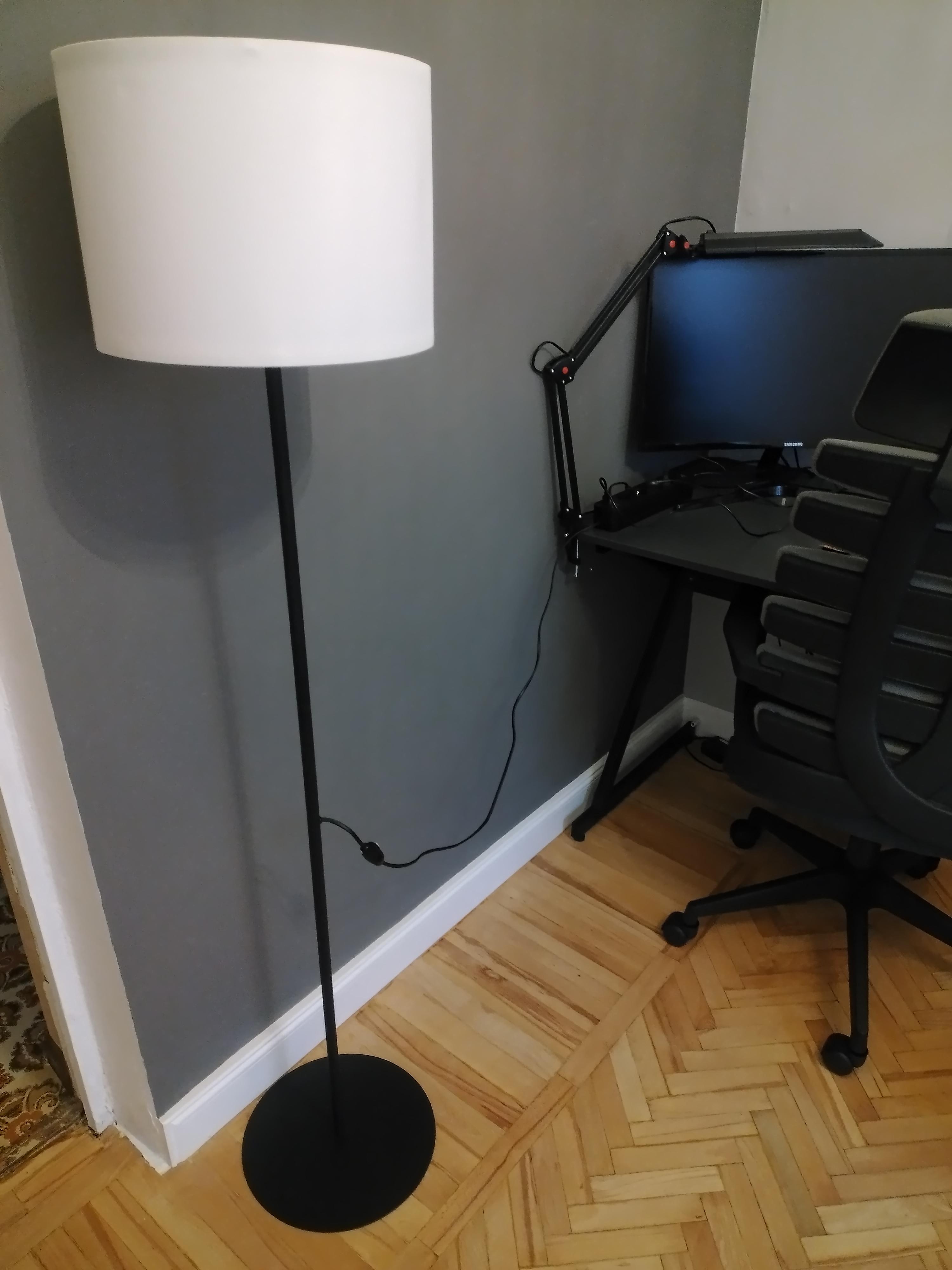 Основа торшера TK Lighting E27 черный 5999 в реальных условиях использования от покупателя Олена (знов).