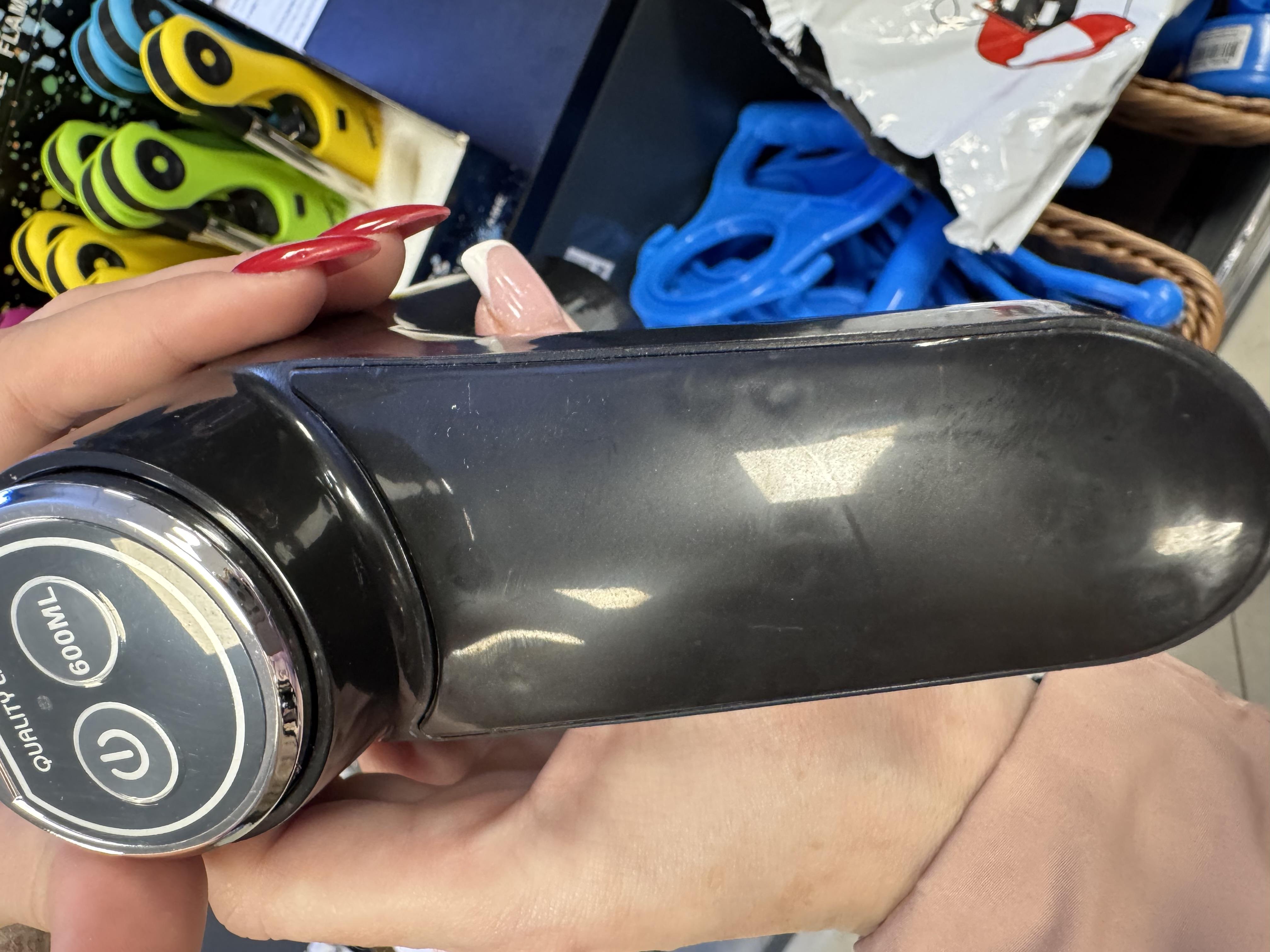 Помпа бутилированная для воды BRS электрическая Black/Purple (392091987) в реальных условиях использования от покупателя Юлія.