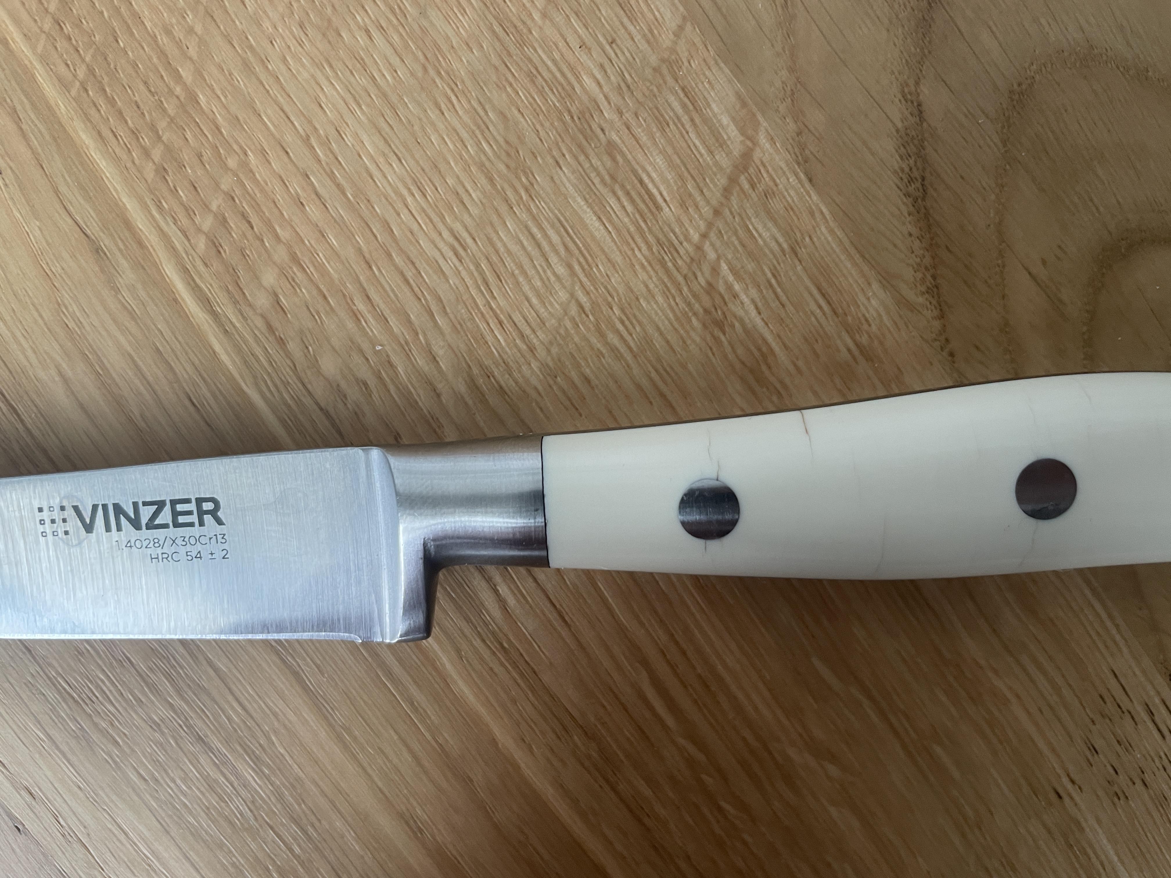 Ніж сантоку Vinzer Ivory line 50275 у реальних умовах використання від користувача тарас.