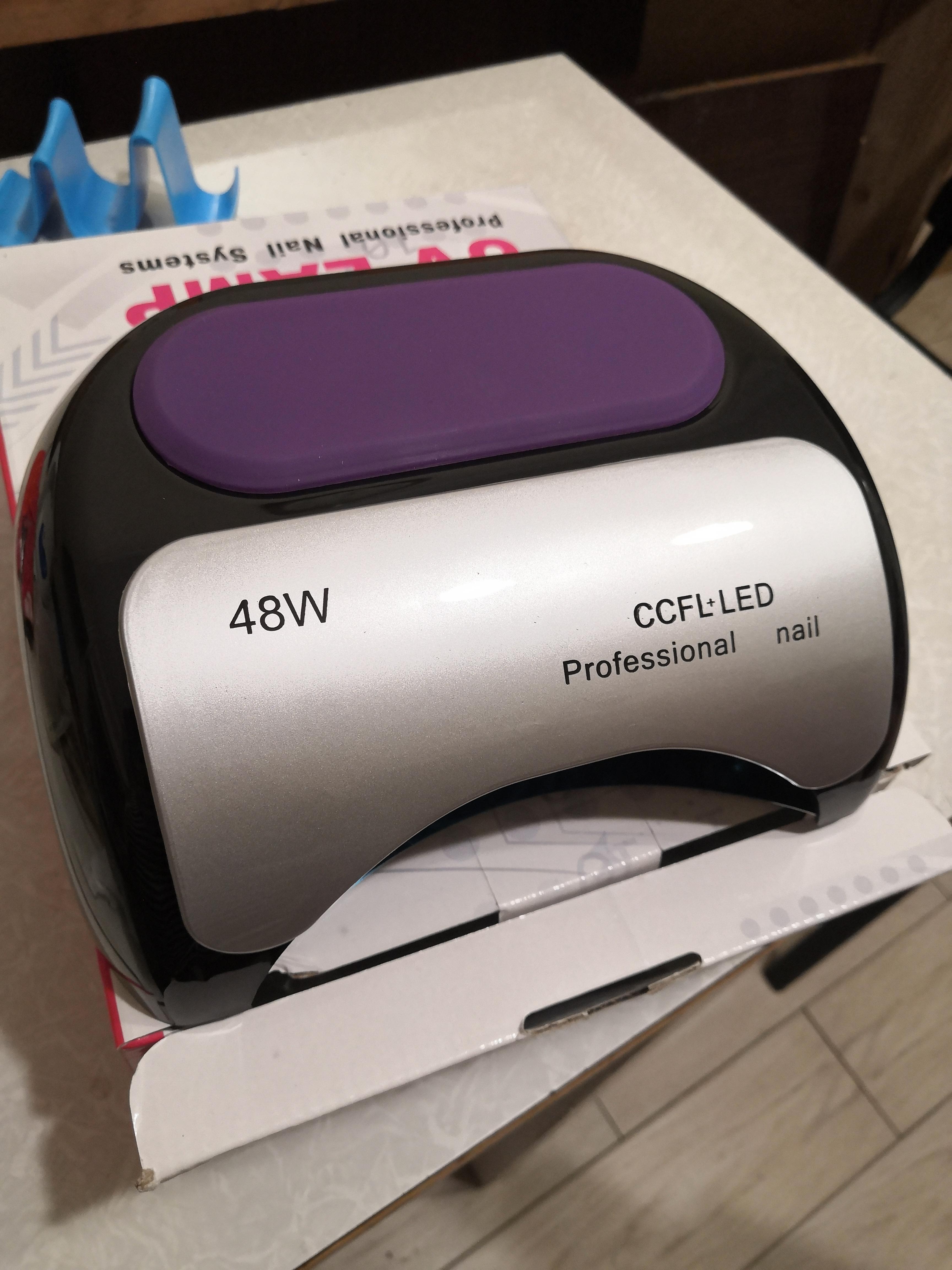 Лампа гибридная Nail Professional 48W CCFL+LED Белый в реальных условиях использования от пользователя Галина.