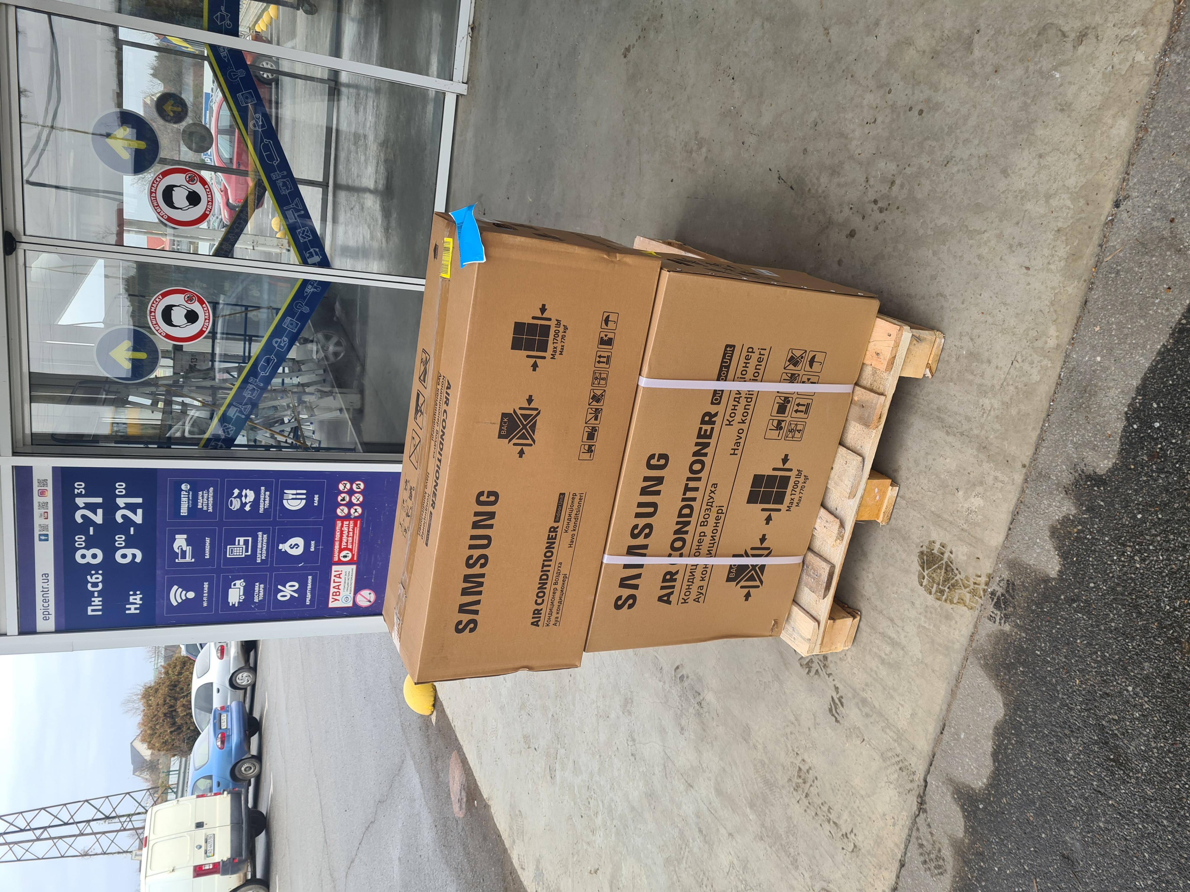 Фото: Кондиционер Samsung AR18BXHQASINUA/AR18BXHQASIXUA Basic, отправлено покупателем Василь Кондиционер Samsung AR18BXHQASINUA/AR18BXHQASIXUA Basic в реальных условиях использования от покупателя Василь.