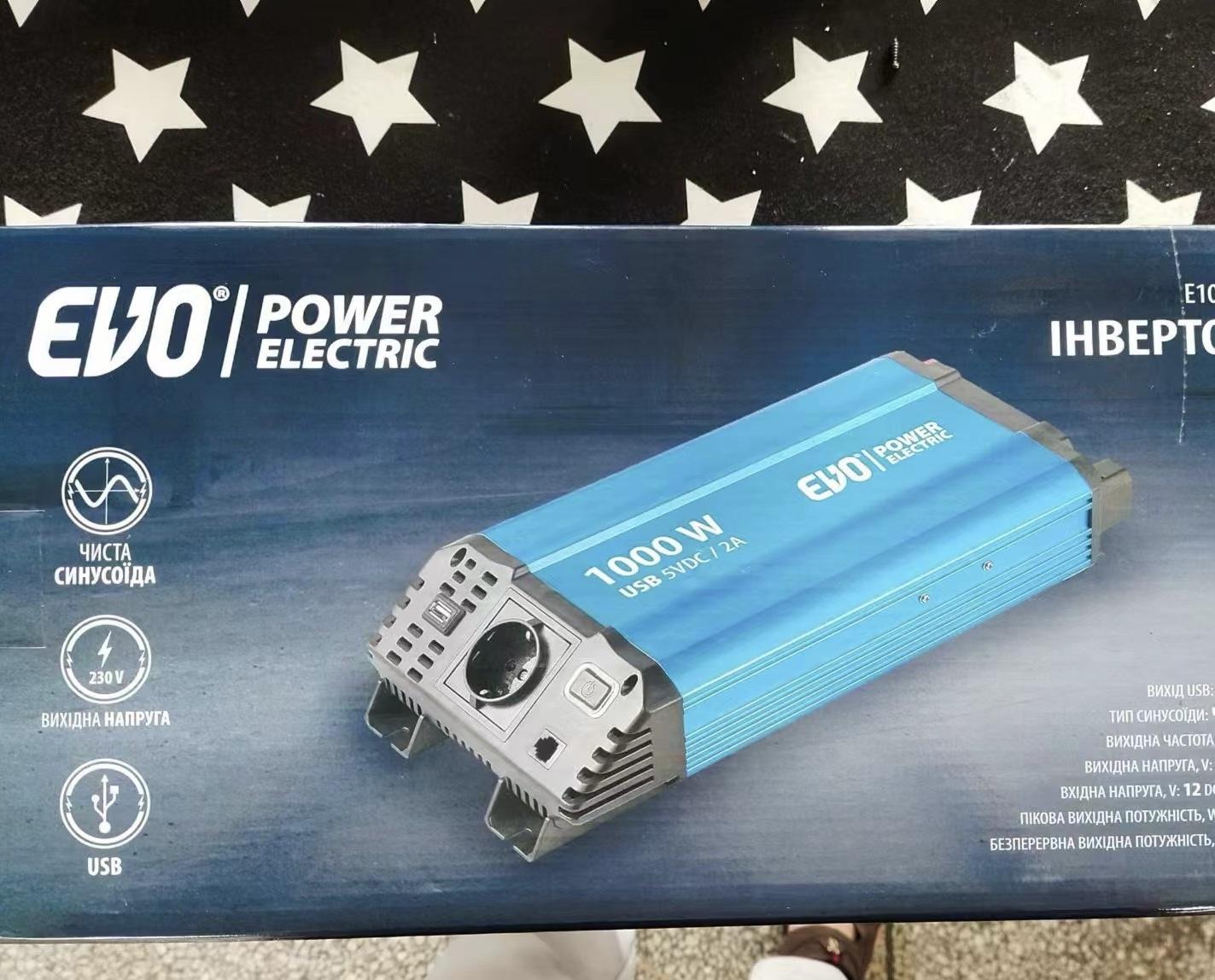 Фото: Инвертор EVO PROLINE AP1000IN 500Вт/1000Вт работает от 12V чистый синус, отправлено пользователем Петро Инвертор EVO PROLINE AP1000IN 500Вт/1000Вт работает от 12V чистый синус в реальных условиях использования от пользователя Петро.