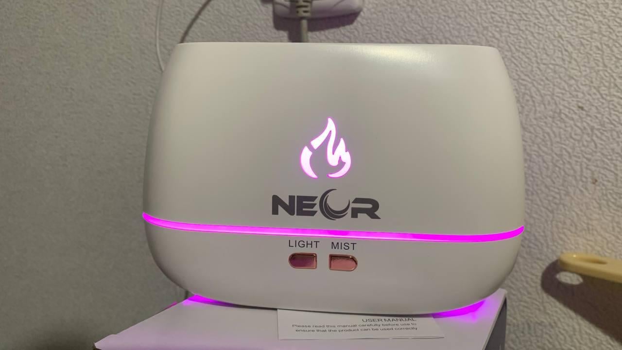 Увлажнитель воздуха NEOR FLAME AROMA 2ML6 WT white в реальных условиях использования от пользователя Ірина.