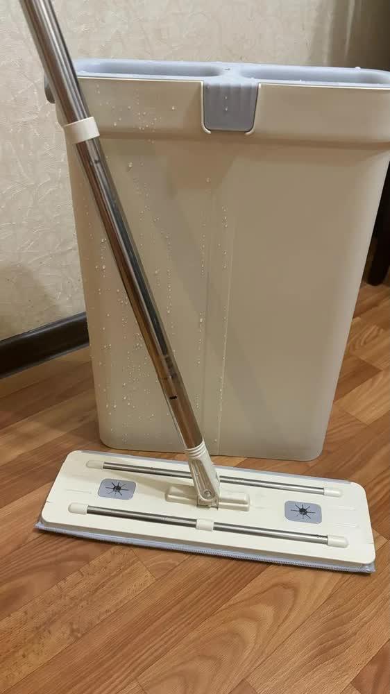 Набор для уборки Uforu швабра и ведро (26461335) в реальных условиях использования от пользователя Катерина.