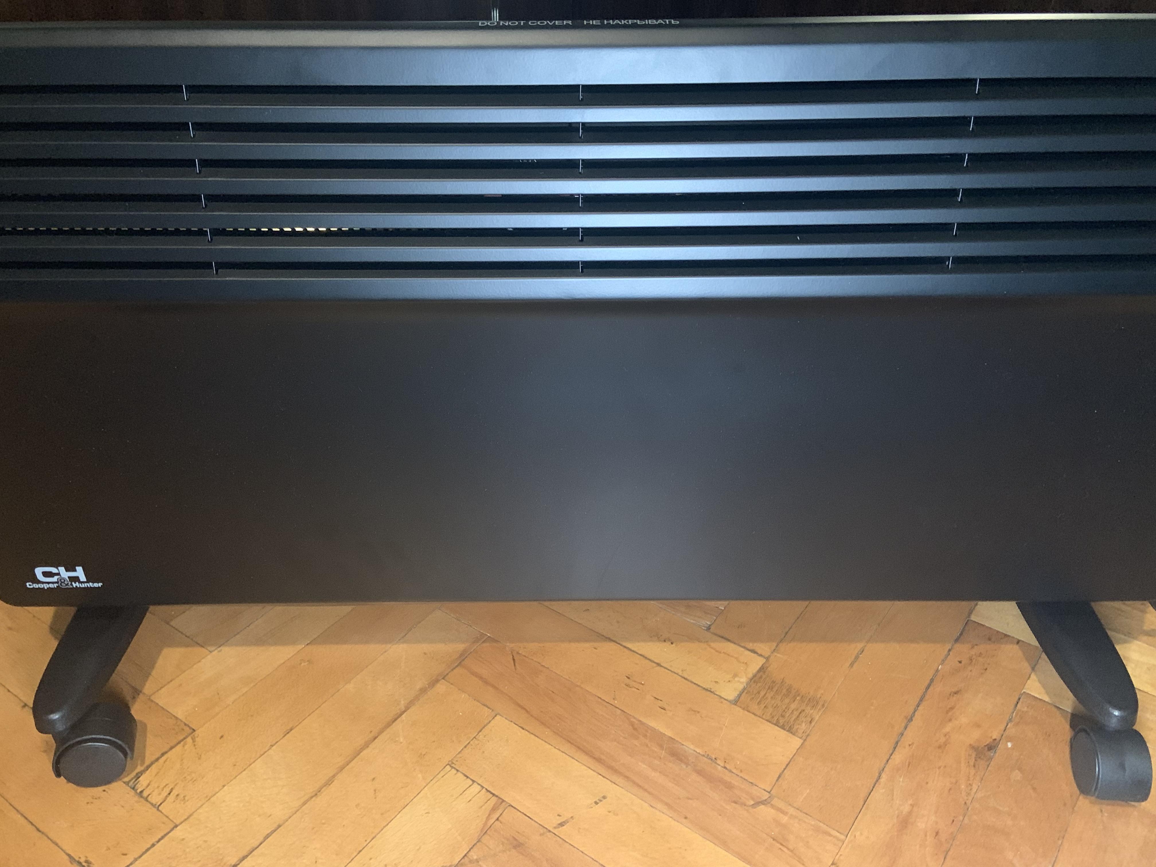 Конвектор электрический Cooper&Hunter CH-1500 ED в реальных условиях использования от покупателя Олена.