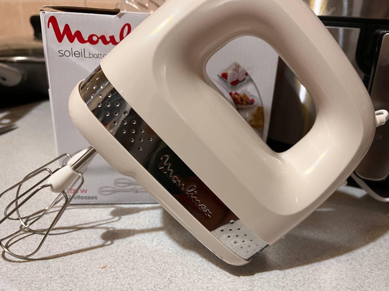 Миксер Moulinex SOLEIL HM211A11 в реальных условиях использования от пользователя Василина Ільчук.