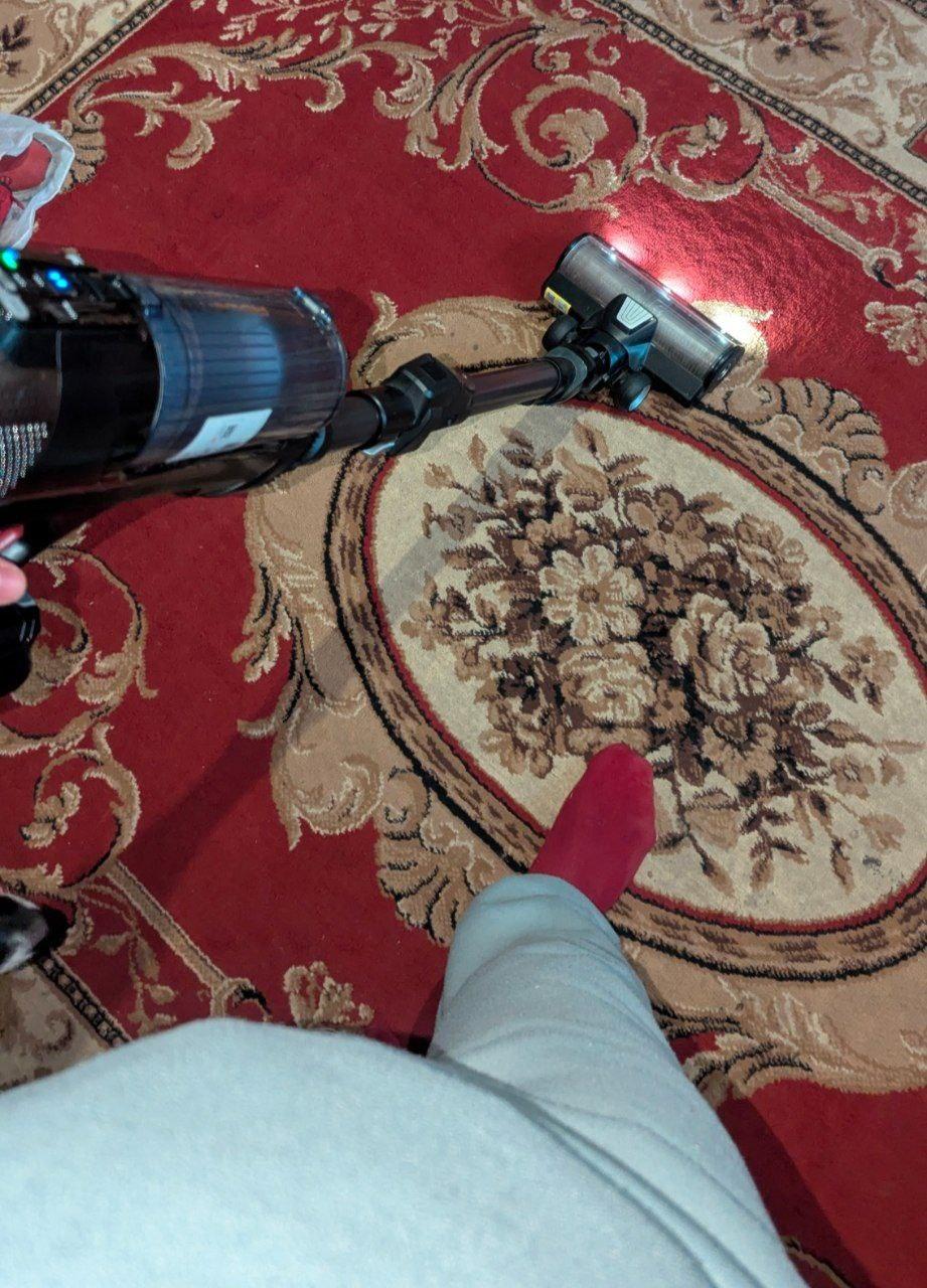 Фото: Пылесос аккумуляторный Rowenta X-Force Flex 12.60 Neo Allergy Aqua RH9LC1WO blue, отправлено пользователем Ірина Мироненко Пылесос аккумуляторный Rowenta X-Force Flex 12.60 Neo Allergy Aqua RH9LC1WO blue в реальных условиях использования от пользователя Ірина Мироненко.