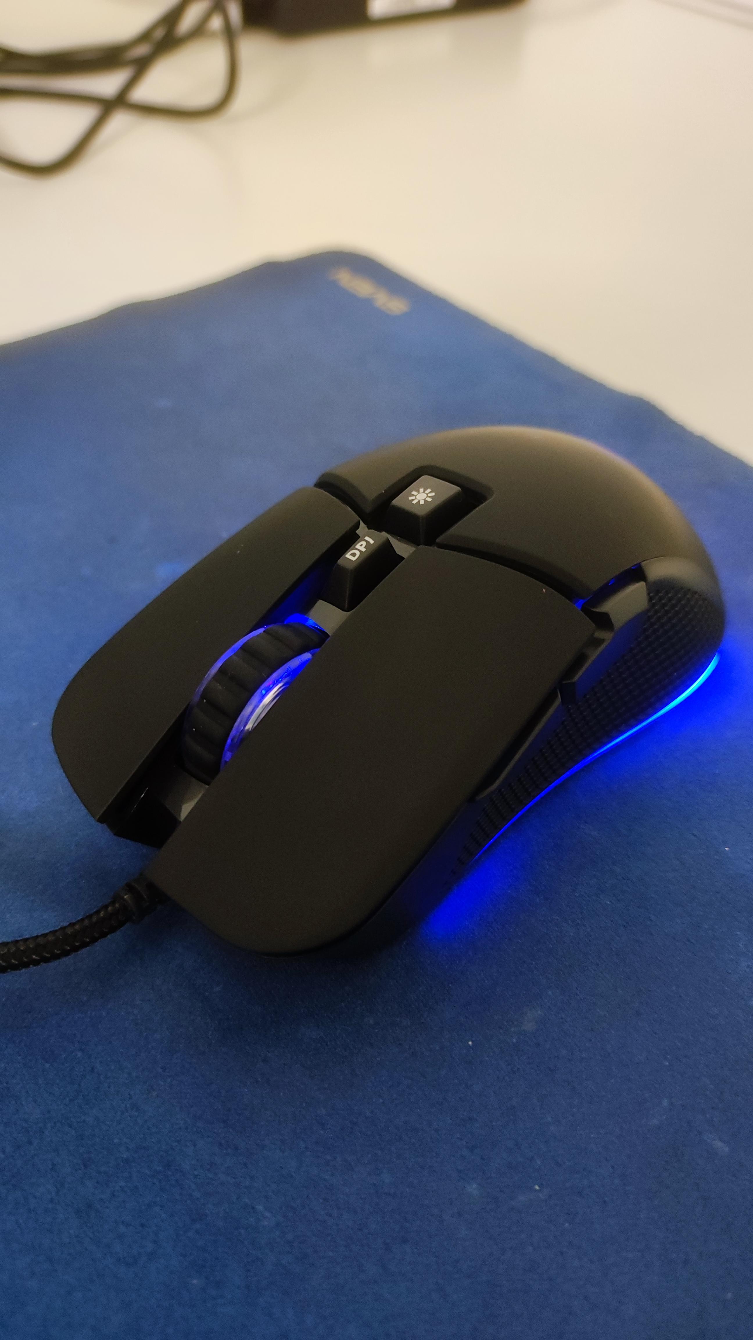 Мишка GamePro black (GM340) у реальних умовах використання від покупця Василь.