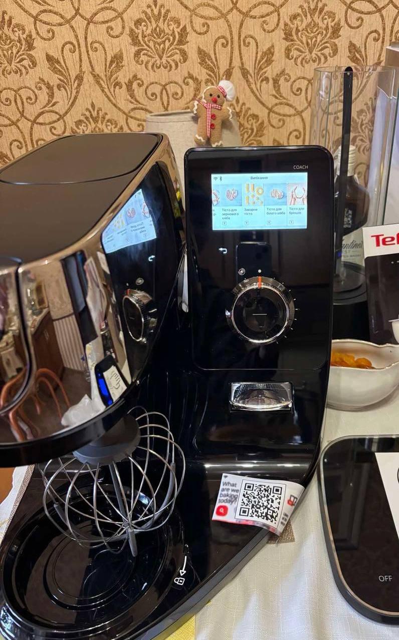 Фото: Кухонная машина Tefal I COACH TOUCH QB951837, отправлено пользователем Світлана Роняк Кухонная машина Tefal I COACH TOUCH QB951837 в реальных условиях использования от пользователя Світлана Роняк.