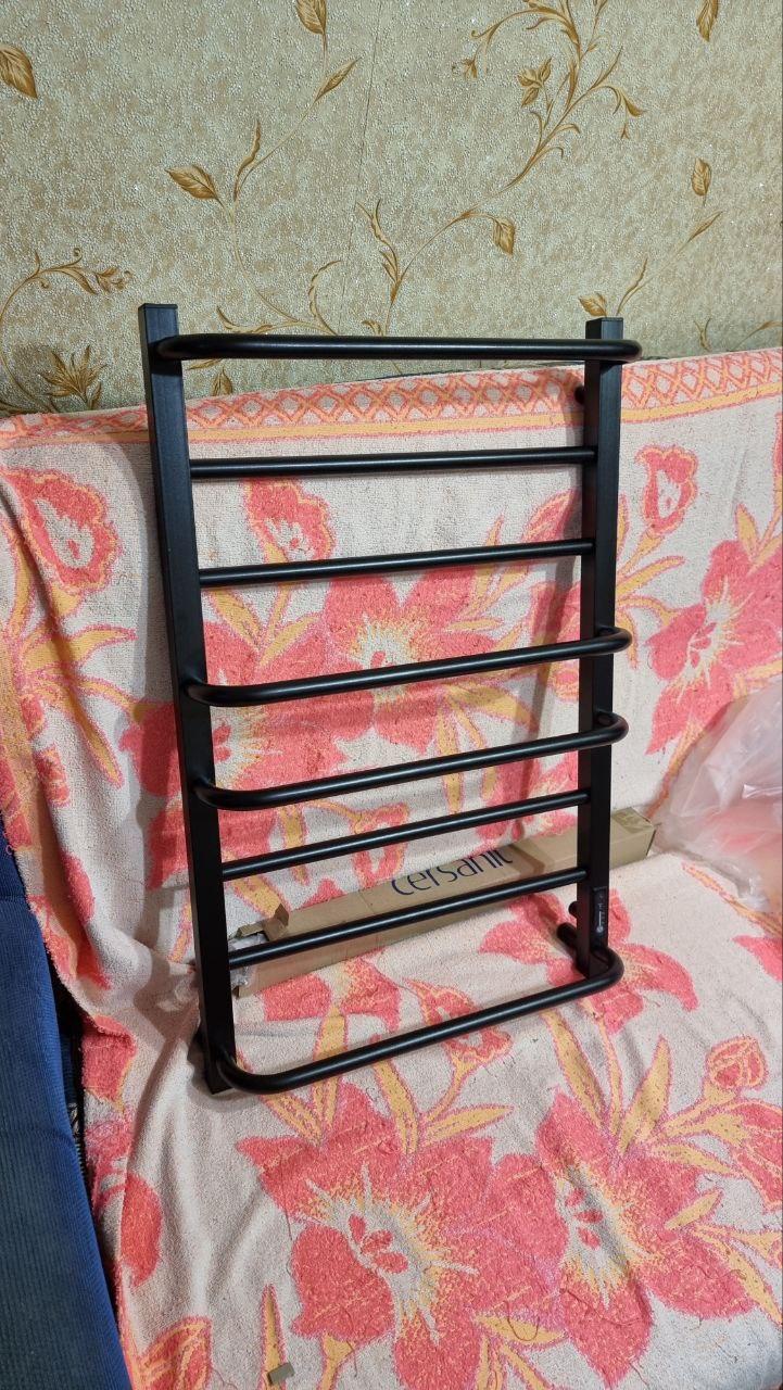 Полотенцесушитель электрический Elna Каскад Люкс Т 8 (800*530) черная с диммером t в реальных условиях использования от пользователя Андрій.