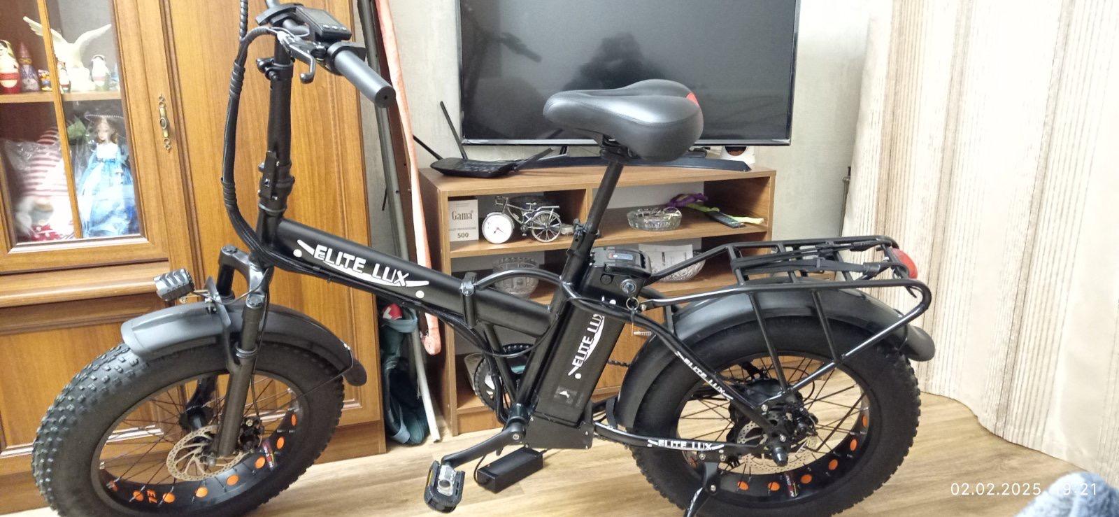 Електровелосипед ФетБайк ELITE LUX 800W 24Ah у реальних умовах використання від користувача Валерій Ігорович.