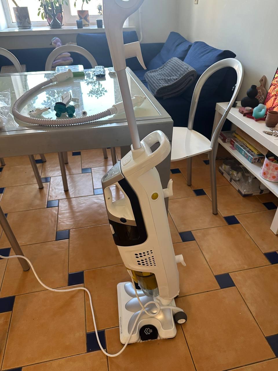 Фото: Пылесос Rowenta RY8561WH Steam Multi white/blue, отправлено пользователем Ігор Матвійчук Пылесос Rowenta RY8561WH Steam Multi white/blue в реальных условиях использования от пользователя Ігор Матвійчук.