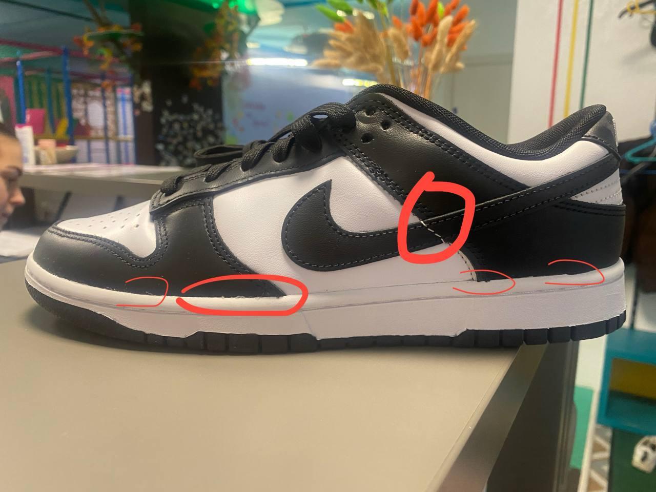 Кроссовки мужские Nike Dunk Low Retro DD1391-100 р.43 белые в реальных условиях использования от пользователя Аліна.