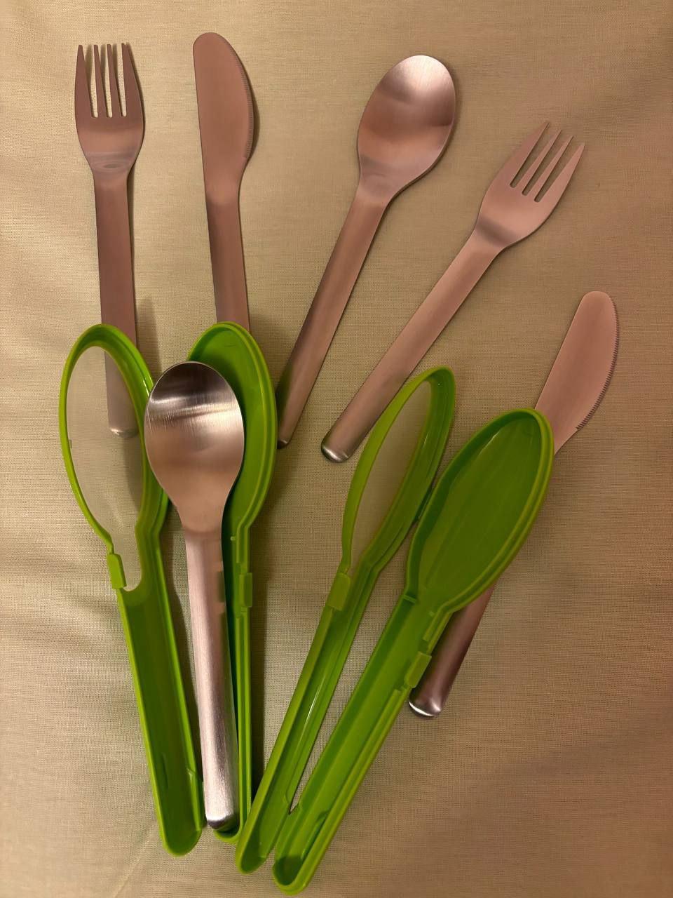 Фото: Набор приборов Tefal Master Seal To Go 4 предмета N1071810, отправлено пользователем Вікторія Денисова Набор приборов Tefal Master Seal To Go 4 предмета N1071810 в реальных условиях использования от пользователя Вікторія Денисова.