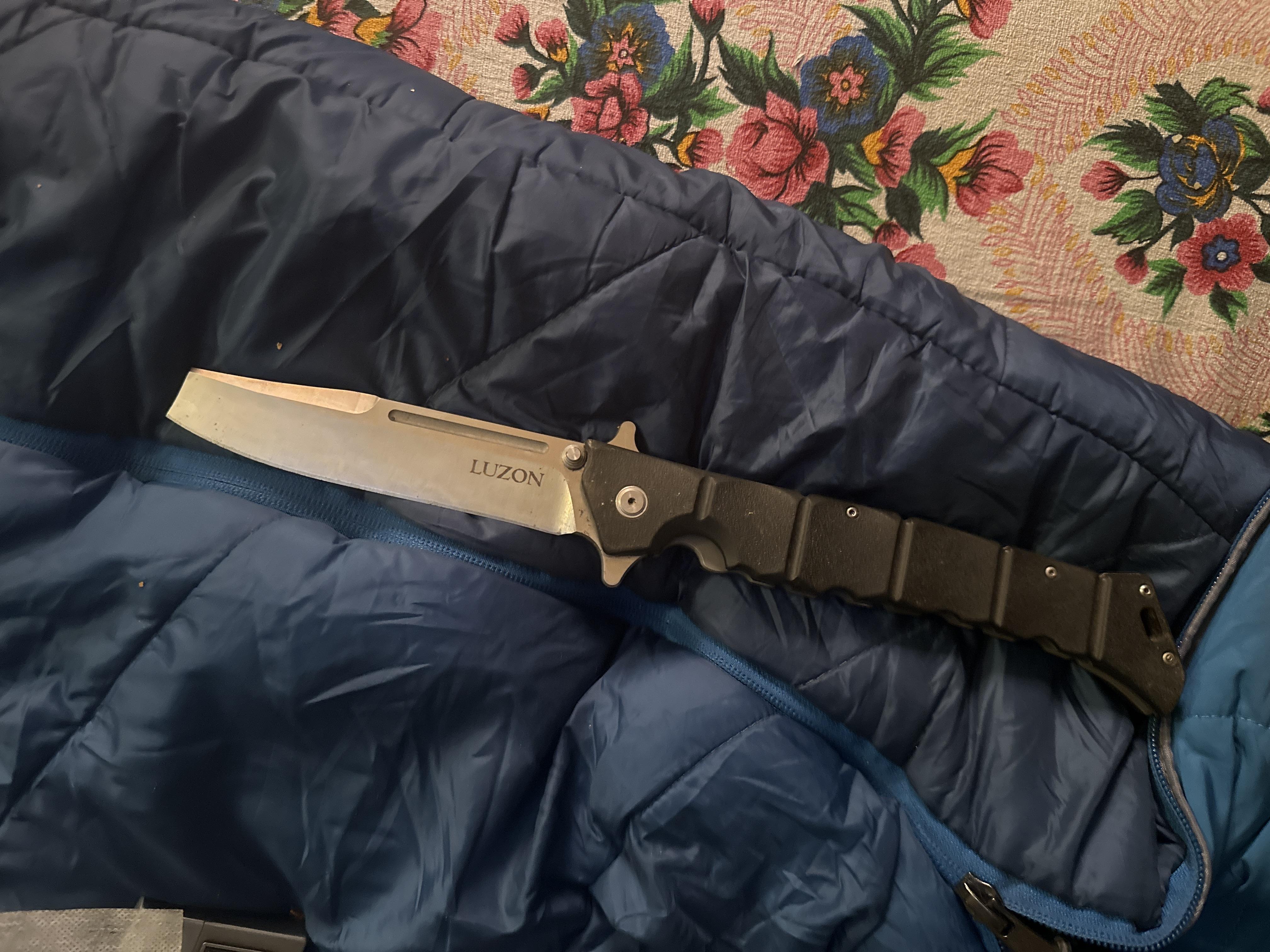 Нож складной Cold Steel Luzon Medium в реальных условиях использования от пользователя Хаскі.