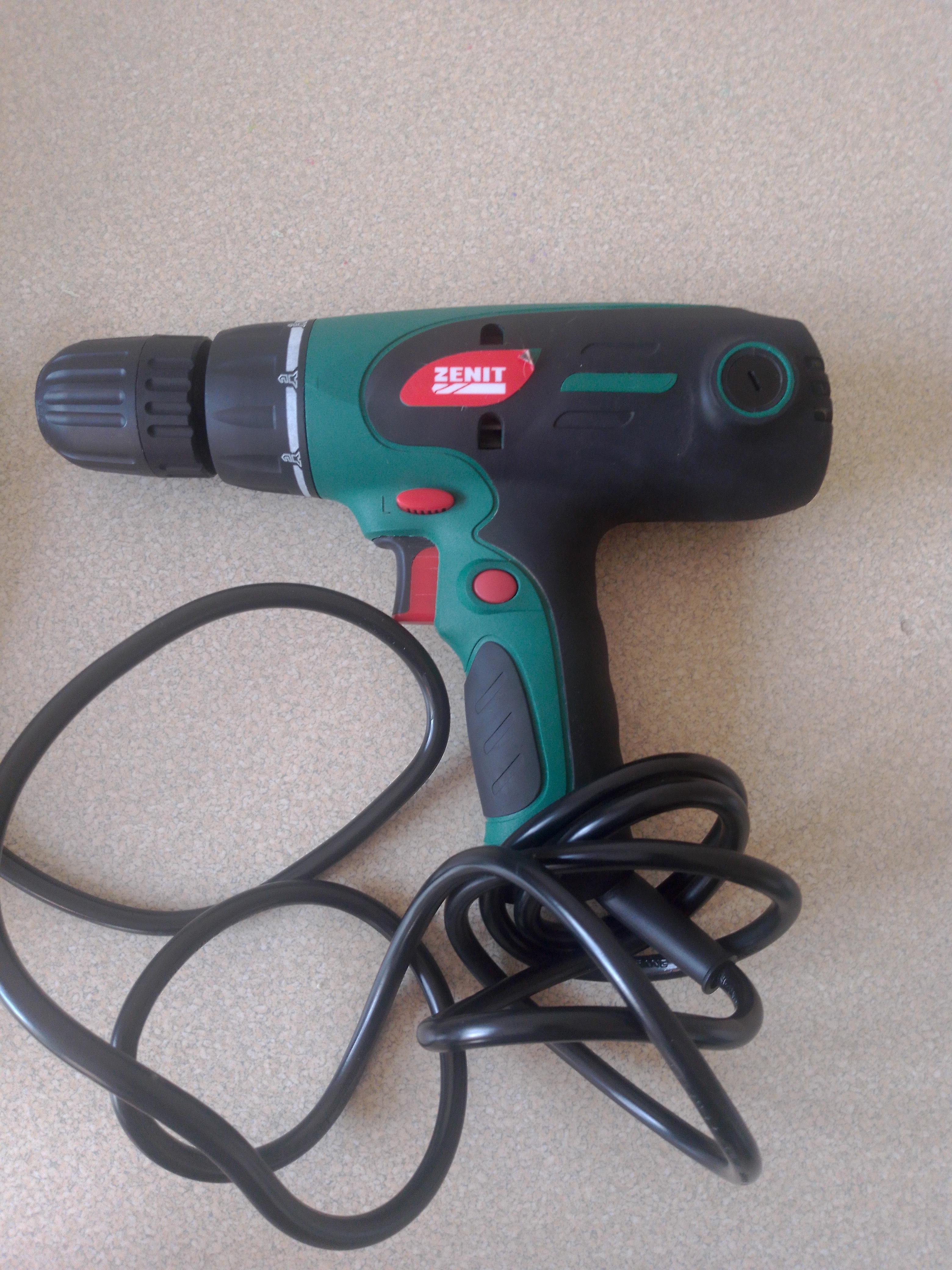 Шуруповерт сетевой Зеніт ЗШ-650 842468 в реальных условиях использования от покупателя Тетяна.