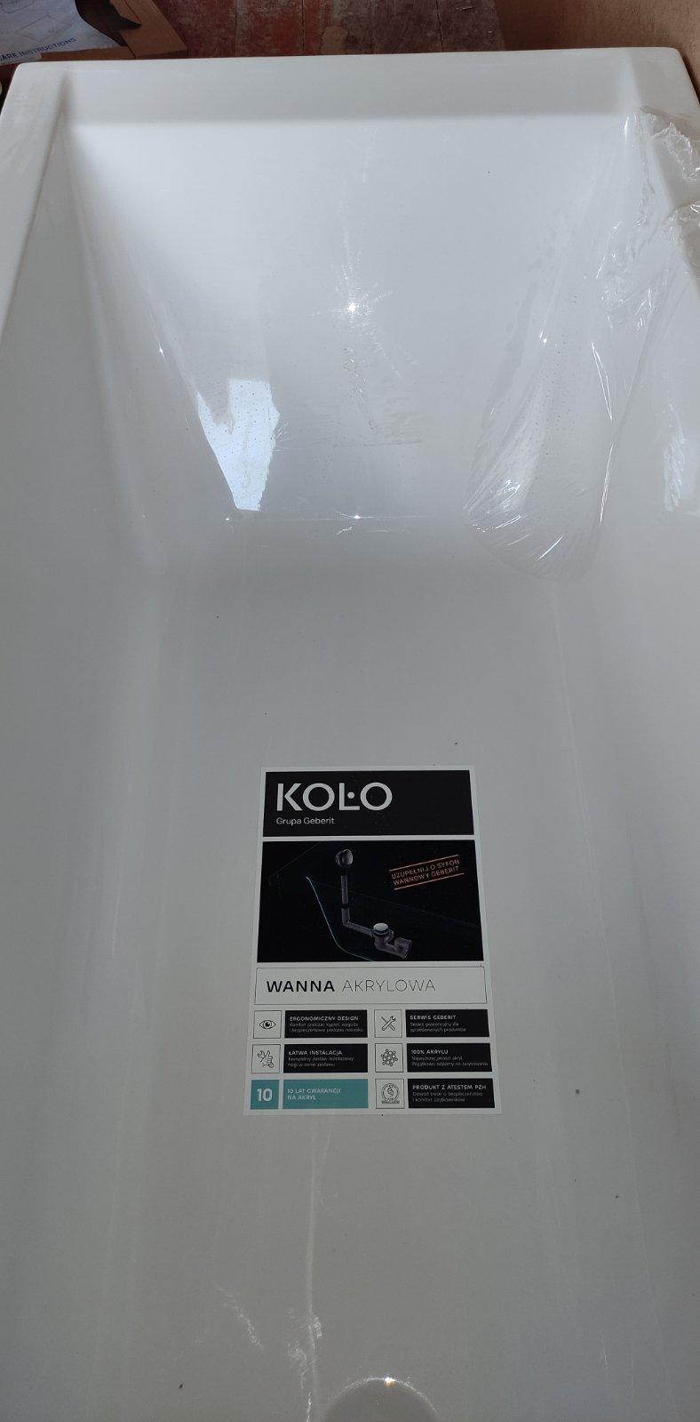 Ванна Kolo Supero 5341000 150х70 см прямоугольная с ножками в реальных условиях использования от покупателя Сергій.