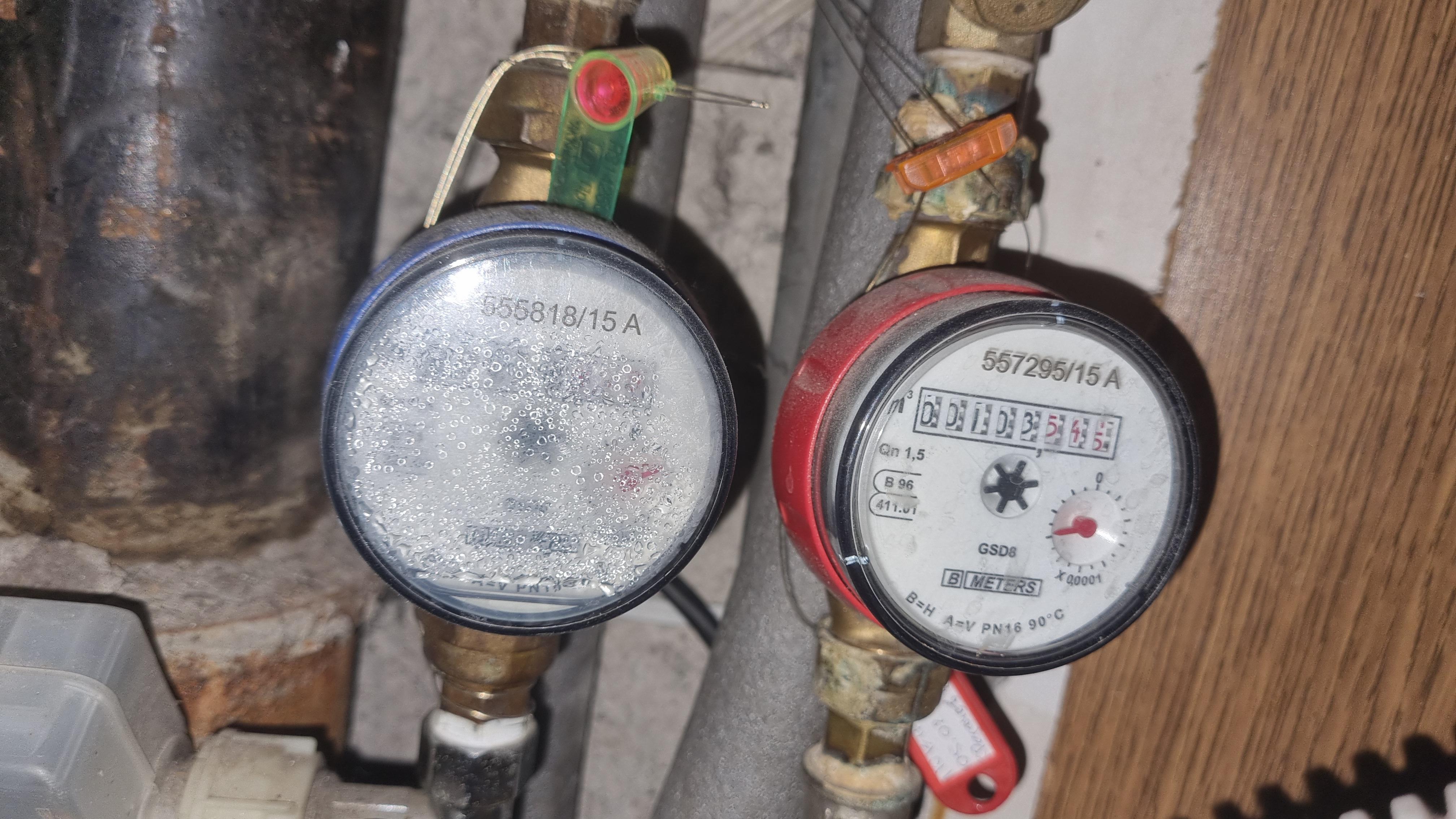 Счетчик холодной воды B-Meters со штуцерами GSD8-I ½ R100 L=110 мм в реальных условиях использования от пользователя Геннадій.