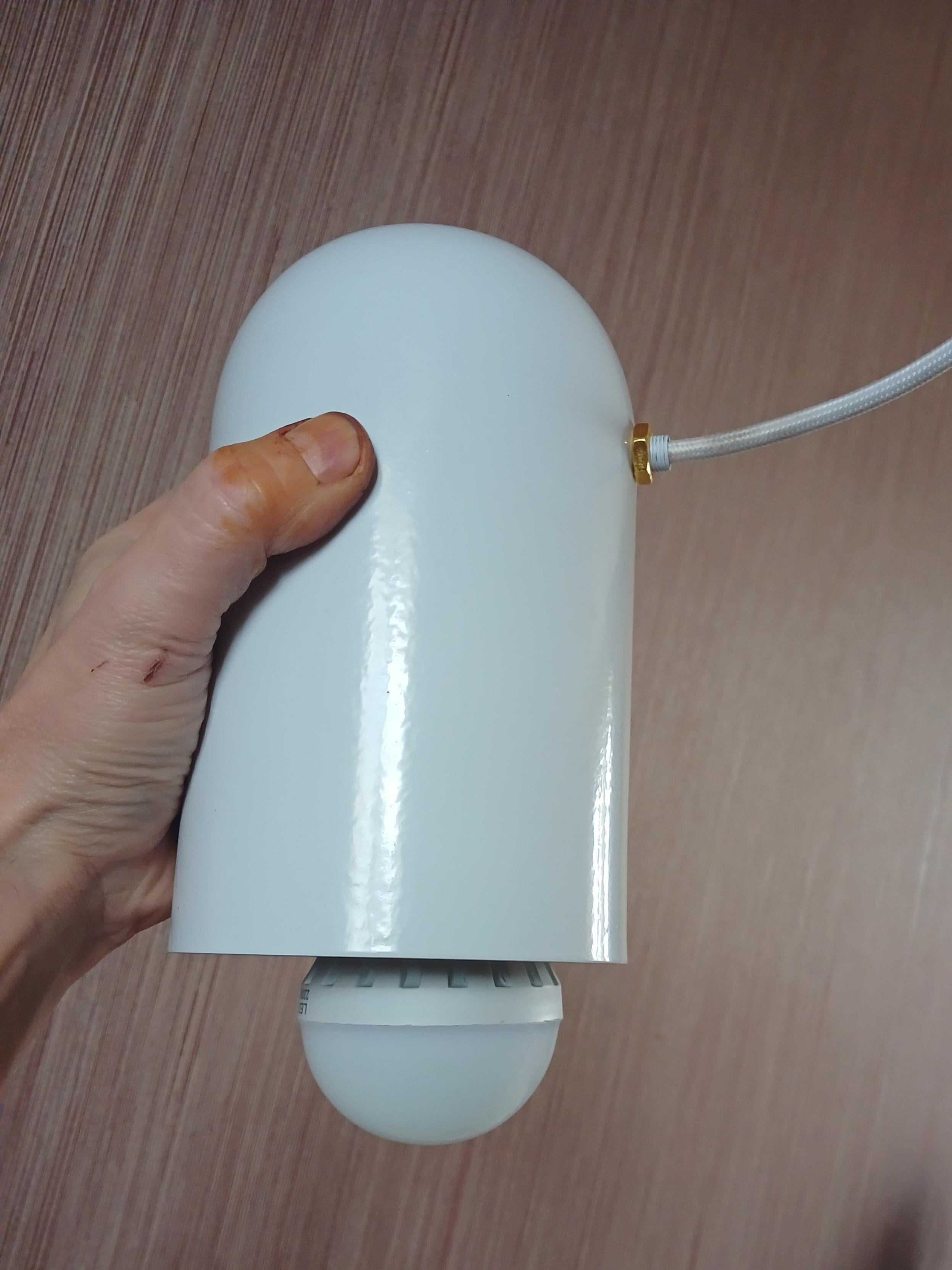 Бра Hopfen Loft Haltbar 1x40 Вт Е27 белый в реальных условиях использования от пользователя Мария.