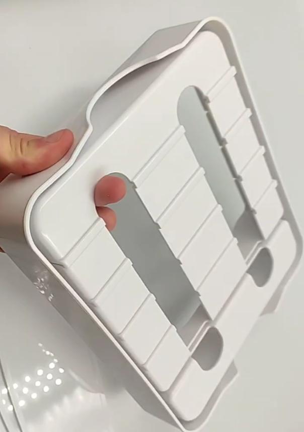 Кухонна підставка-органайзер-тримач для кришок, мисок, виделок, ложок (20633087) у реальних умовах використання від покупця Ірина Шаповал Олександрівна.