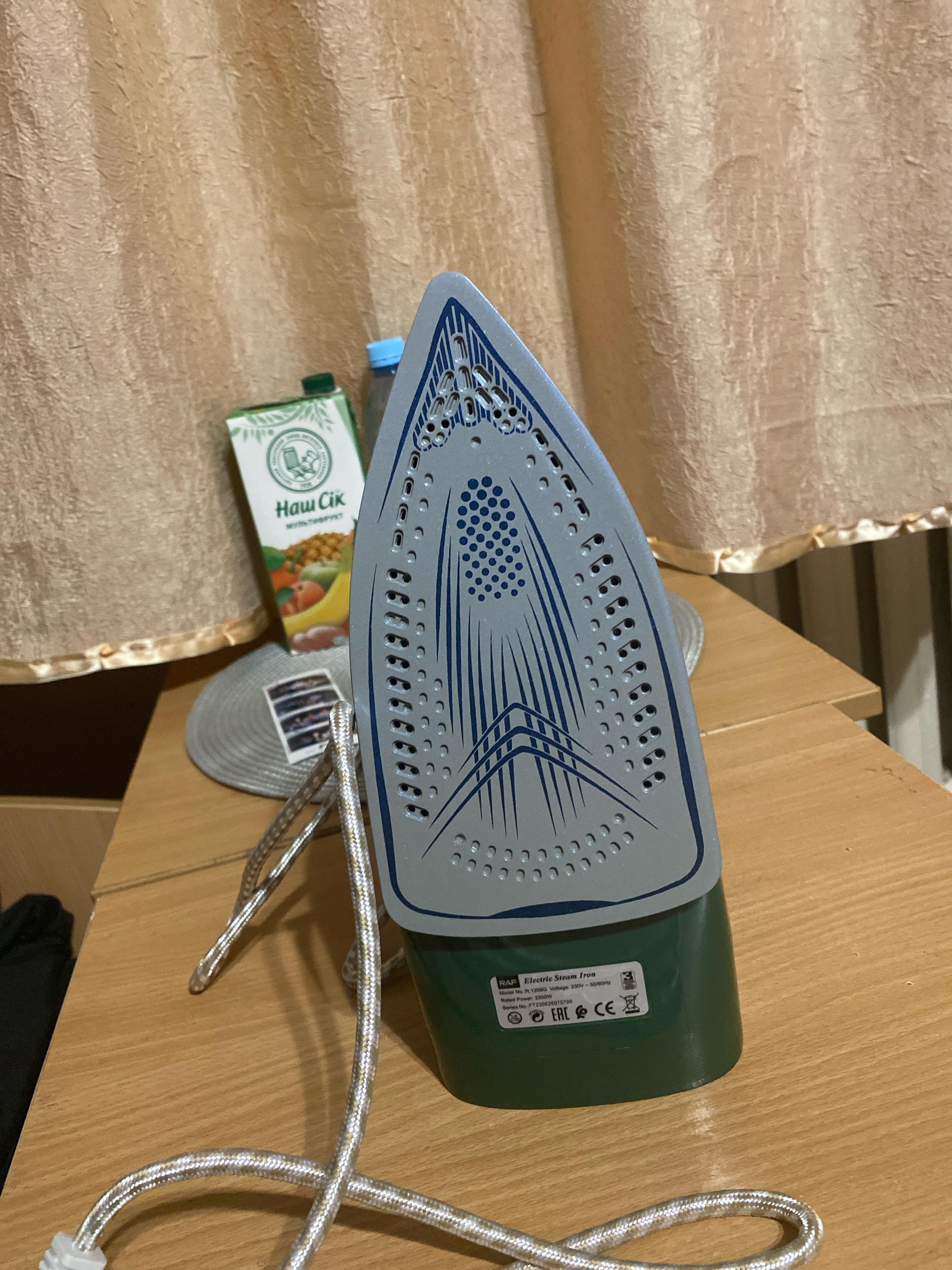 Утюг RAF R1209G (42714-R1209G_541) в реальных условиях использования от пользователя Маргарита.