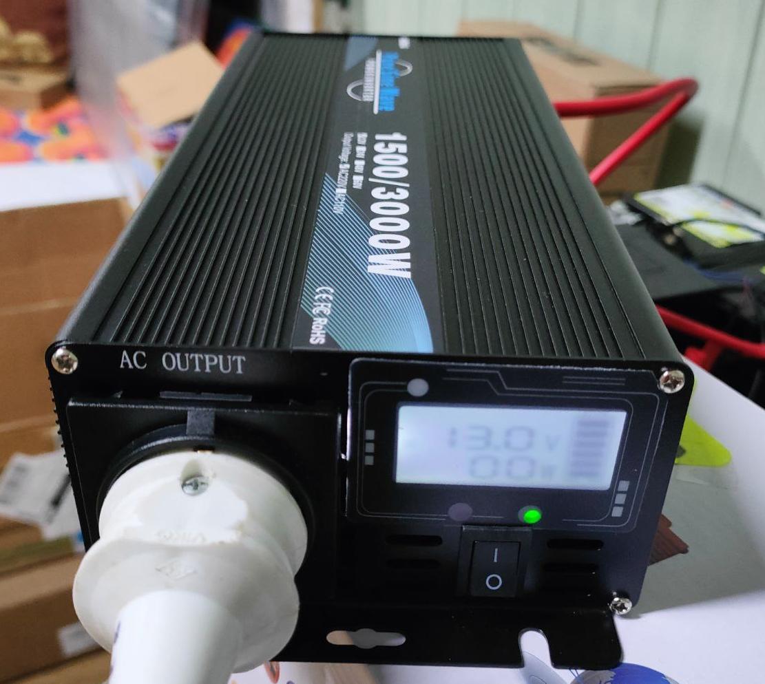 Инвертор с чистой синусоидой 6000W 12-220V (101136) в реальных условиях использования от пользователя DEN.