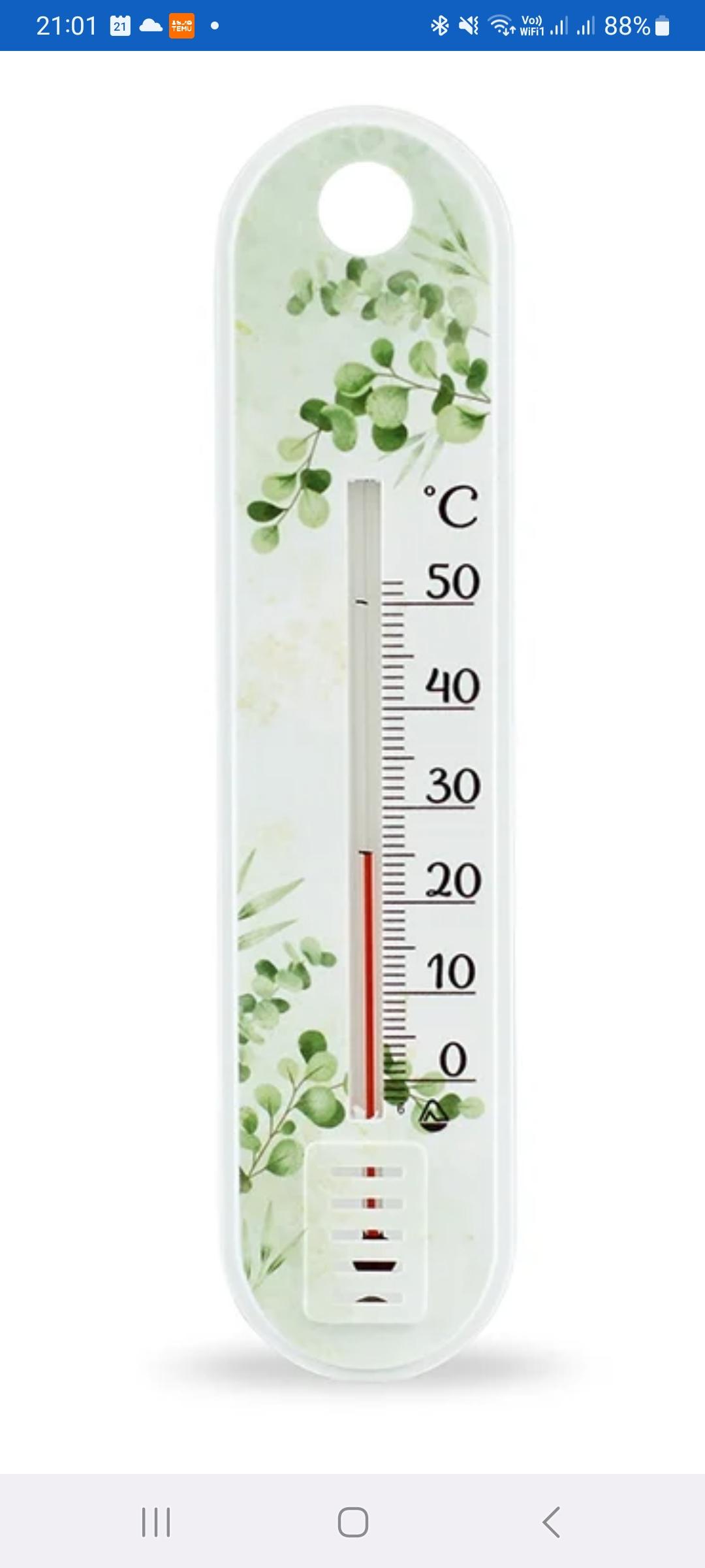 Термометр кімнатний П-1 у реальних умовах використання від користувача Ольга.