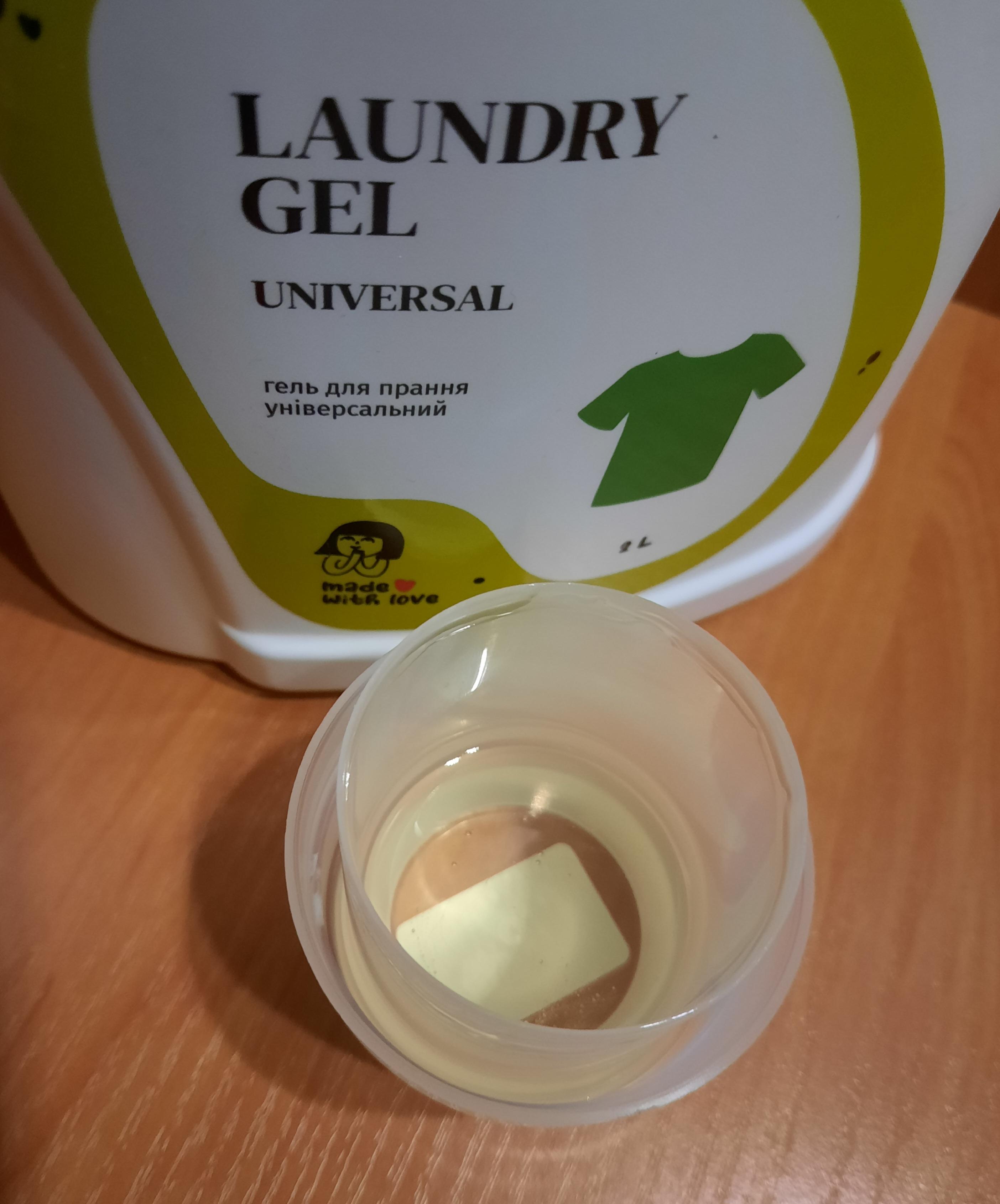 Гель для машинного та ручного прання UIU універсальний 2 л у реальних умовах використання від користувача Тамара.