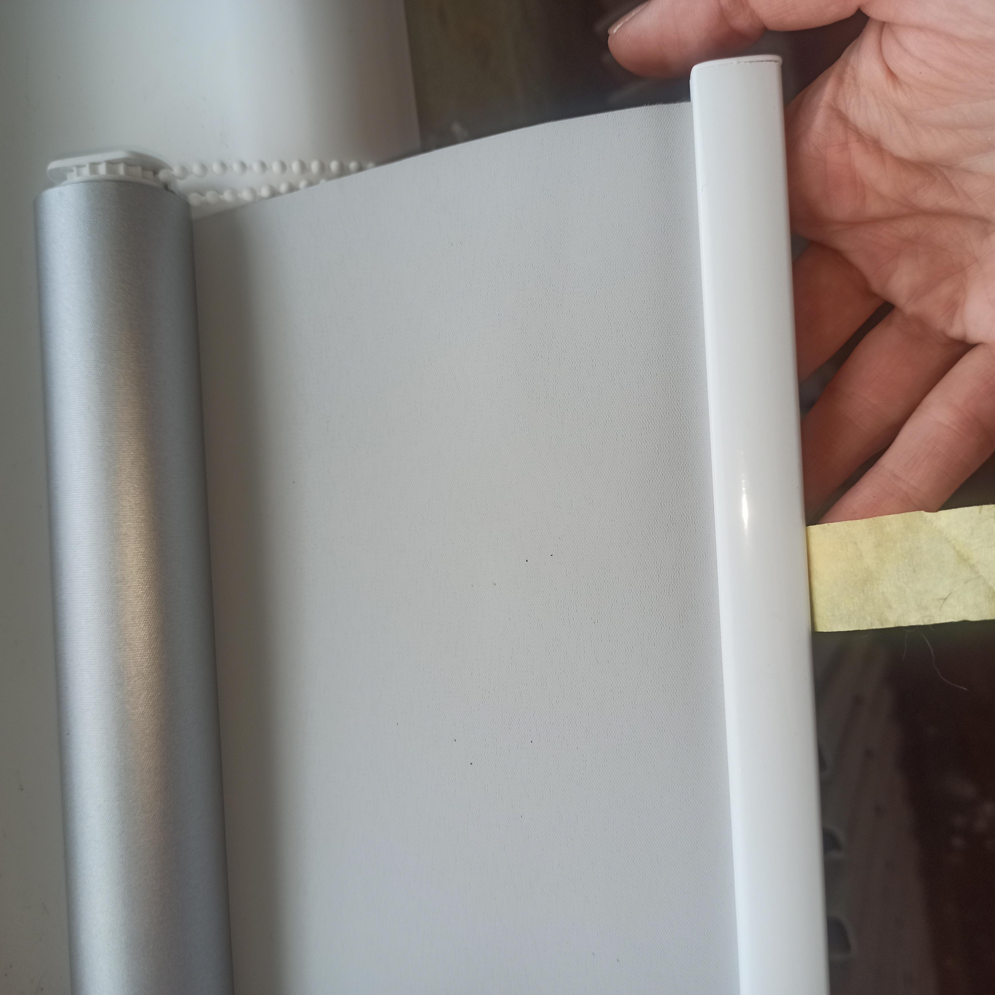 Рулонна штора NewTex Blackout LUX 69х165 см Сірий (16) у реальних умовах використання від користувача Елена.