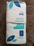 Фото: Подгузники для взрослых EVA Optima Hospital Super plus L, отправлено покупателем Олеся Подгузники для взрослых EVA Optima Hospital Super plus L в реальных условиях использования от покупателя Олеся.