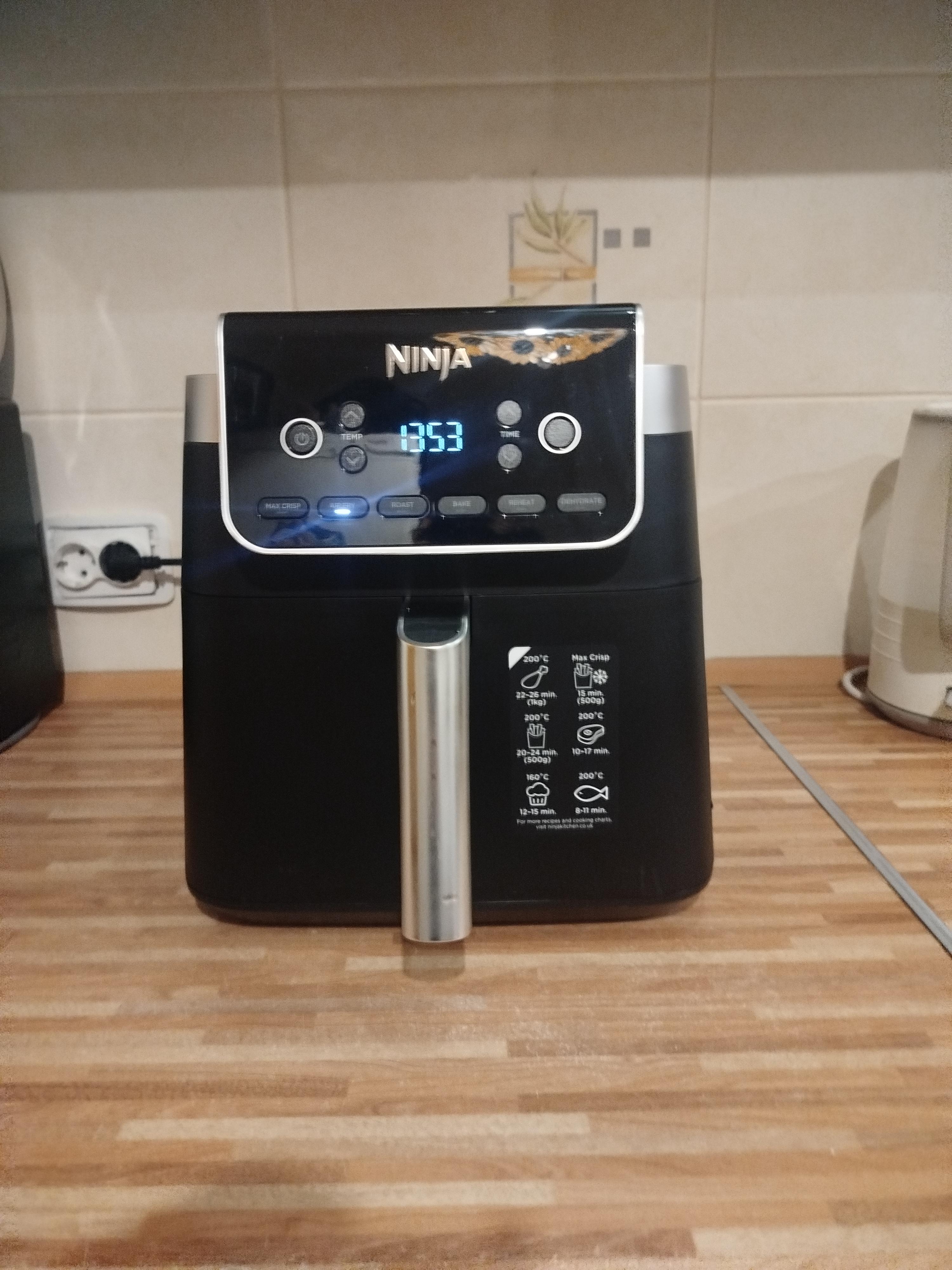 Мультипечь NINJA Air Fryer MAX PRO AF180EU в реальных условиях использования от пользователя Наталія.