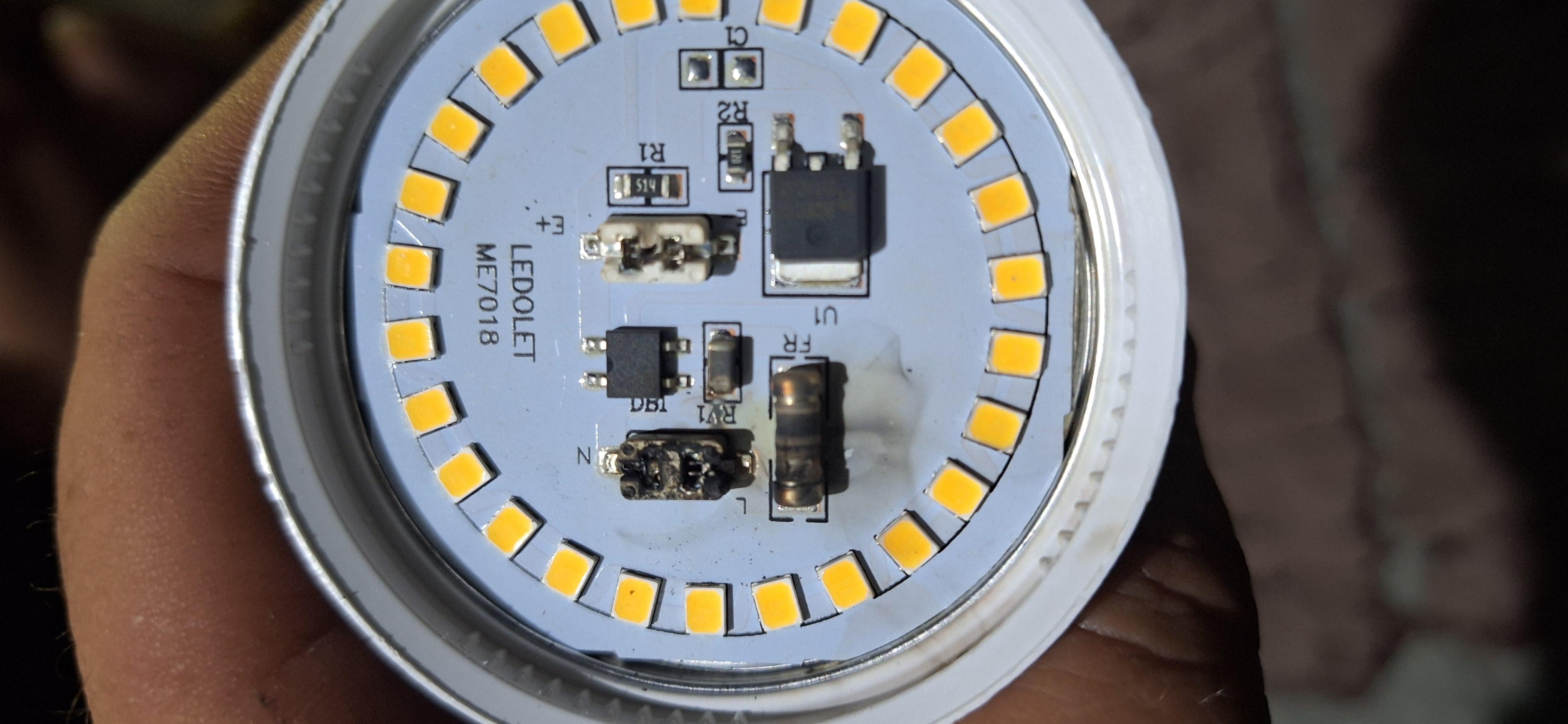 Лампа светодиодная EGE LED 15W (104) в реальных условиях использования от покупателя Иван.