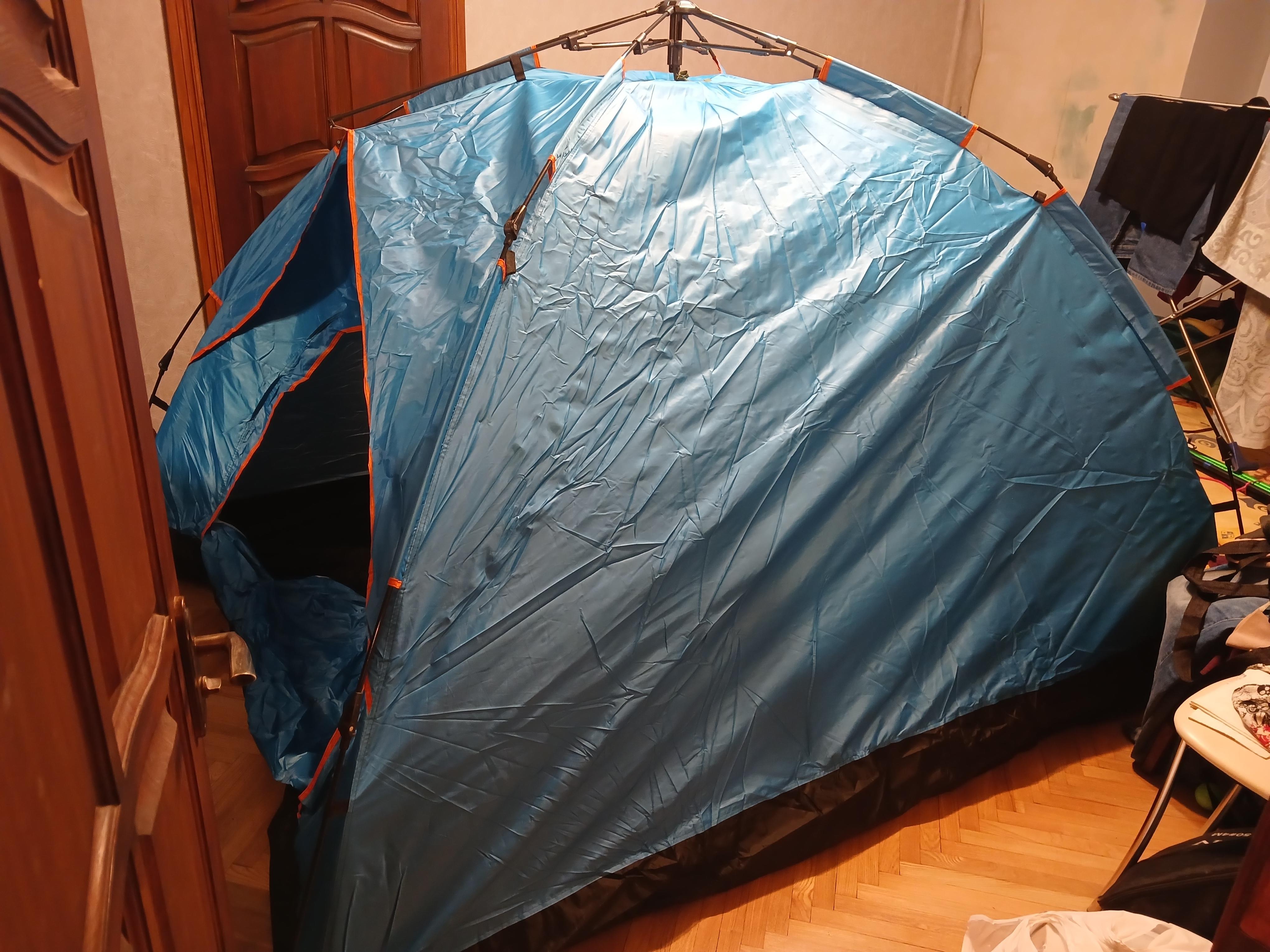 Намет для кемпінгу Best-2 2x2 м у реальних умовах використання від користувача Світлана.