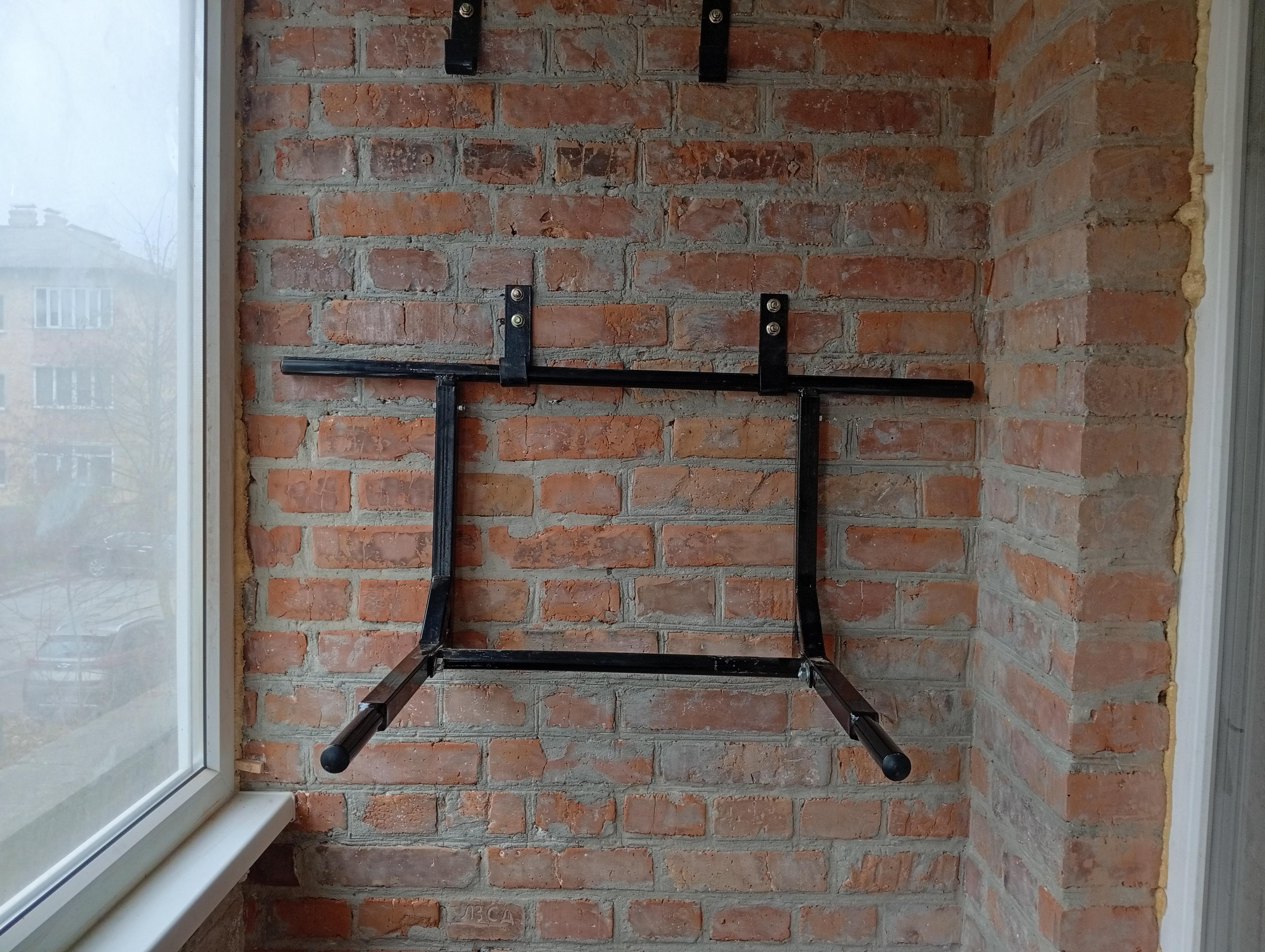 Турнік/бруси Hardcore GYM 2в1 №1 Чорний (А810-чг) у реальних умовах використання від покупця Дмитро.