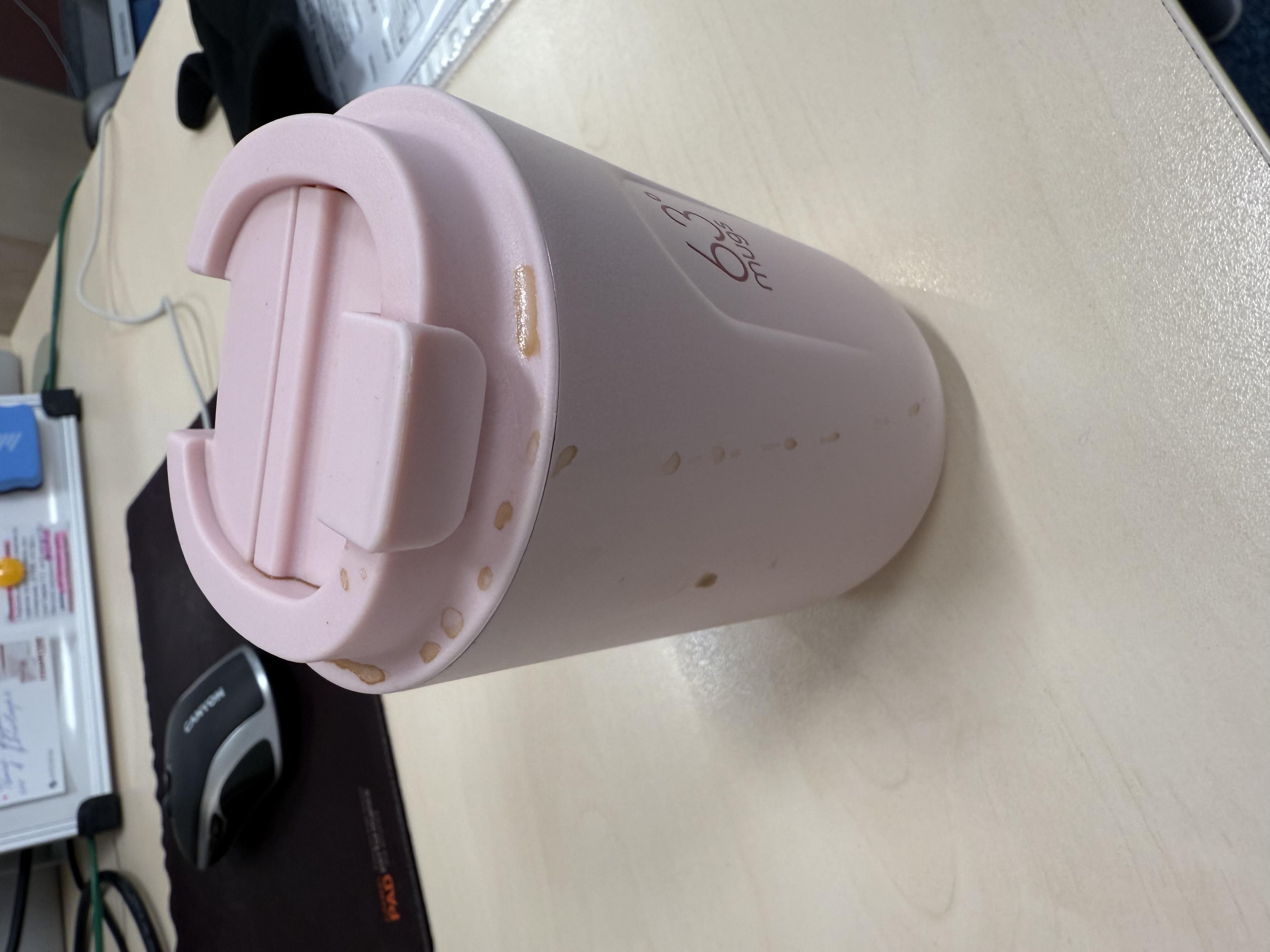 Термочашка 63MUGS 380 мл розе в реальных условиях использования от покупателя Тетяна.