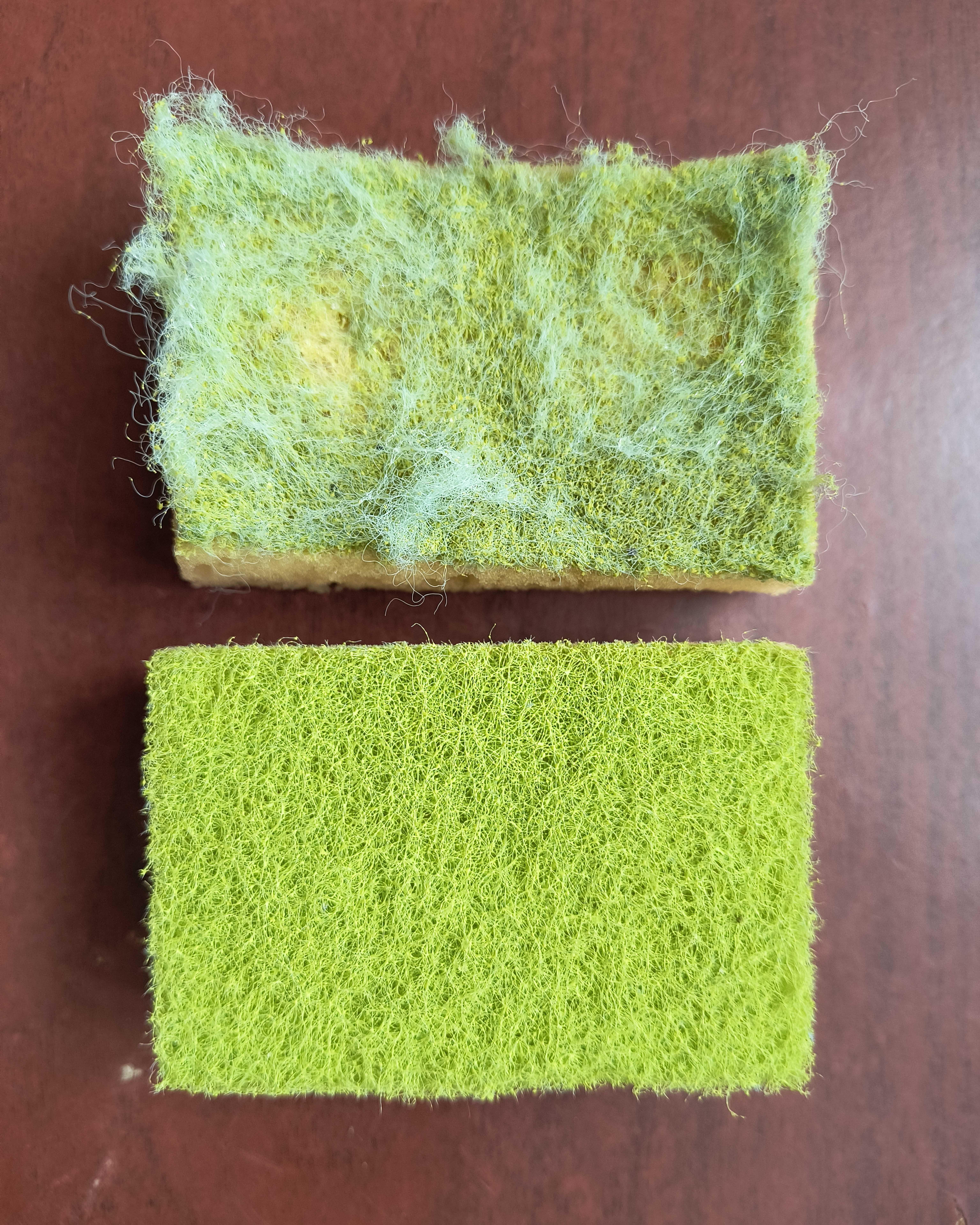 Губка для посуды Vortеx для кухни 10 шт. в реальных условиях использования от покупателя Христина.